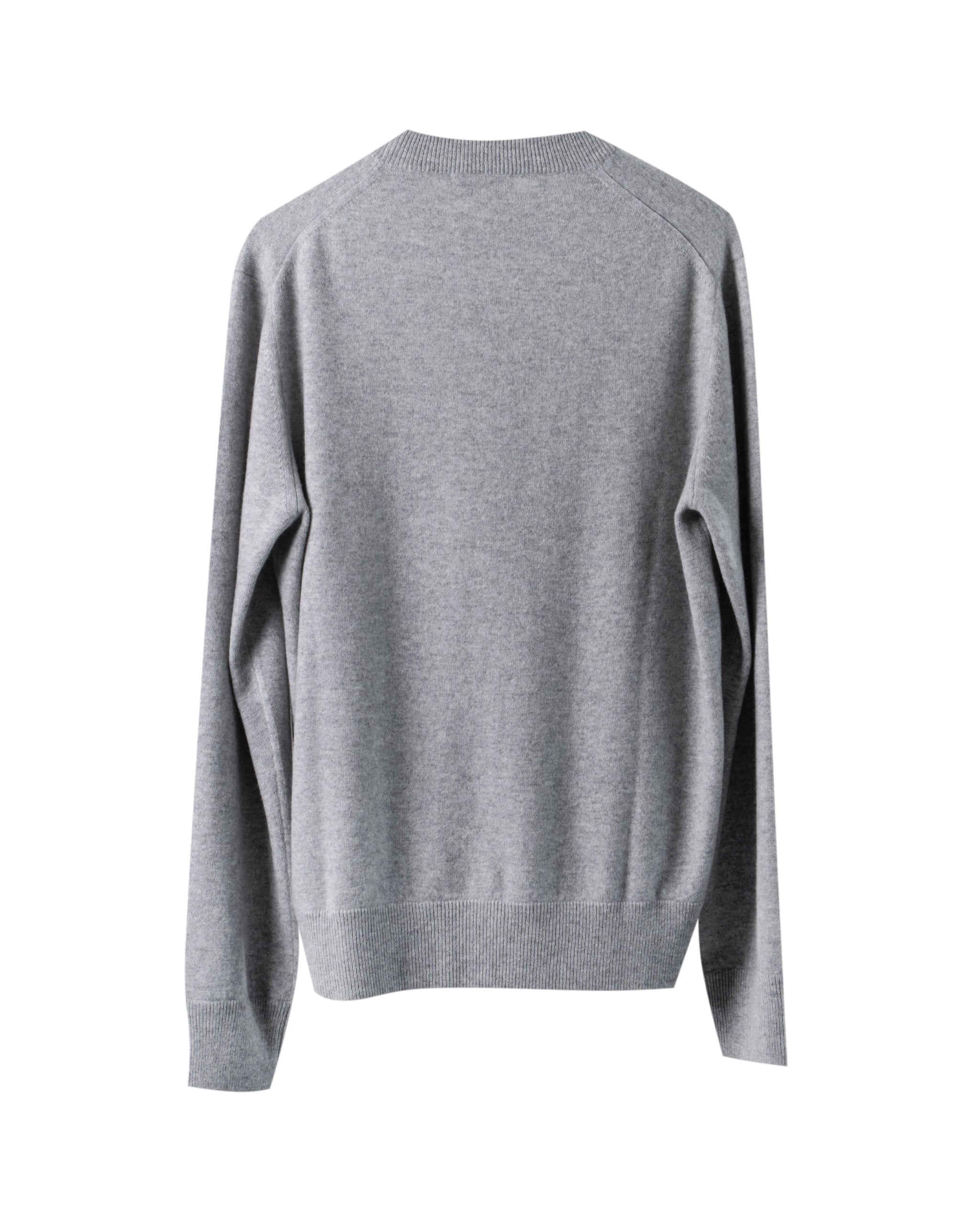 2PLY-DOUBLE SEAM CREW SWEATER