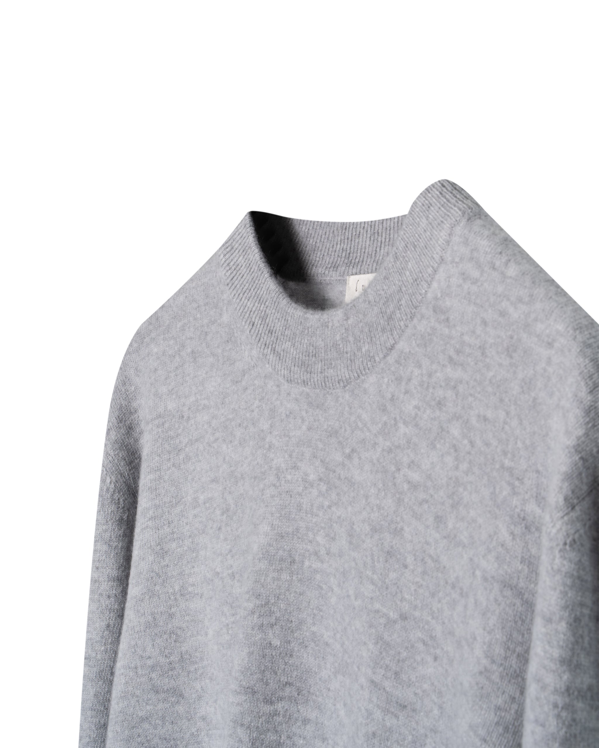 2PLY-DOUBLE SEAM CREW SWEATER