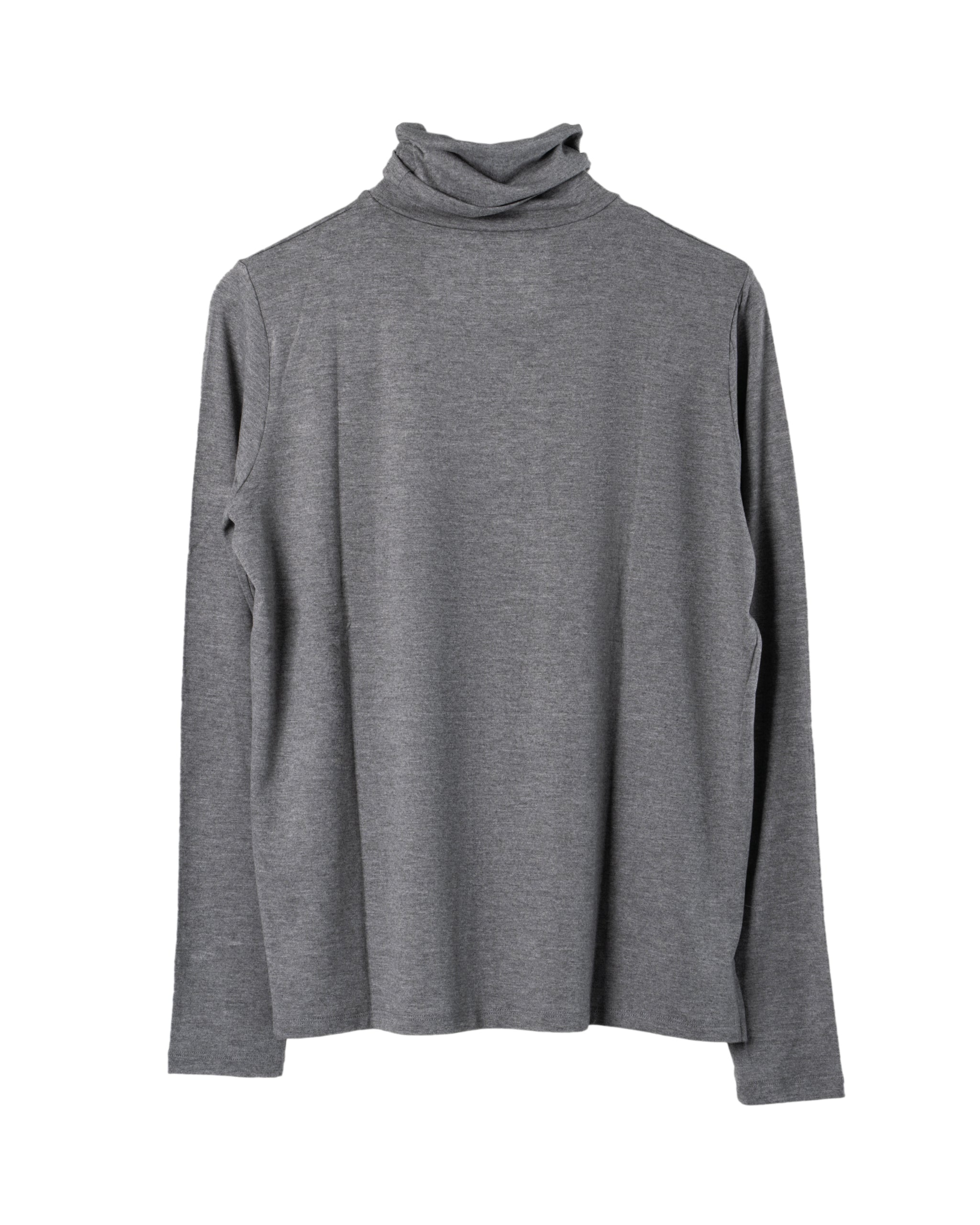 BOXY ROLL NECK SHIRT