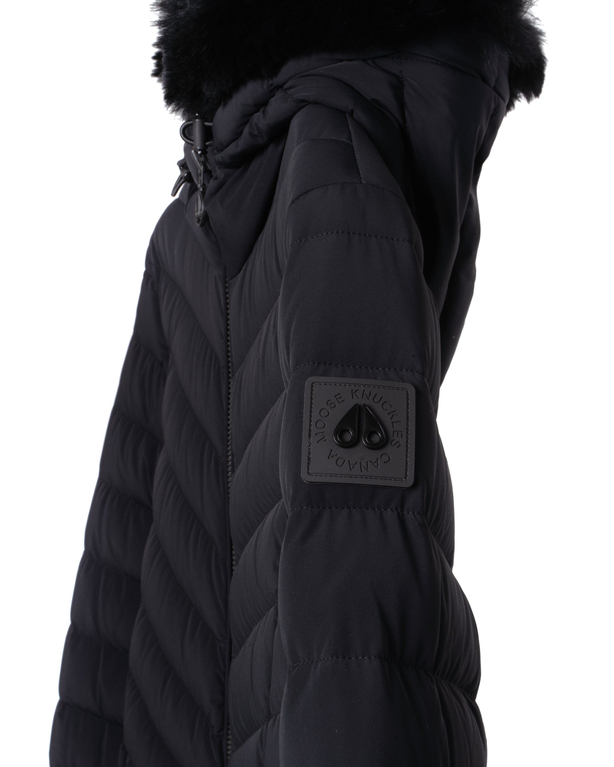 ROSELAWN JACKET 4-WAY-POWER SHEARLING TRIM
