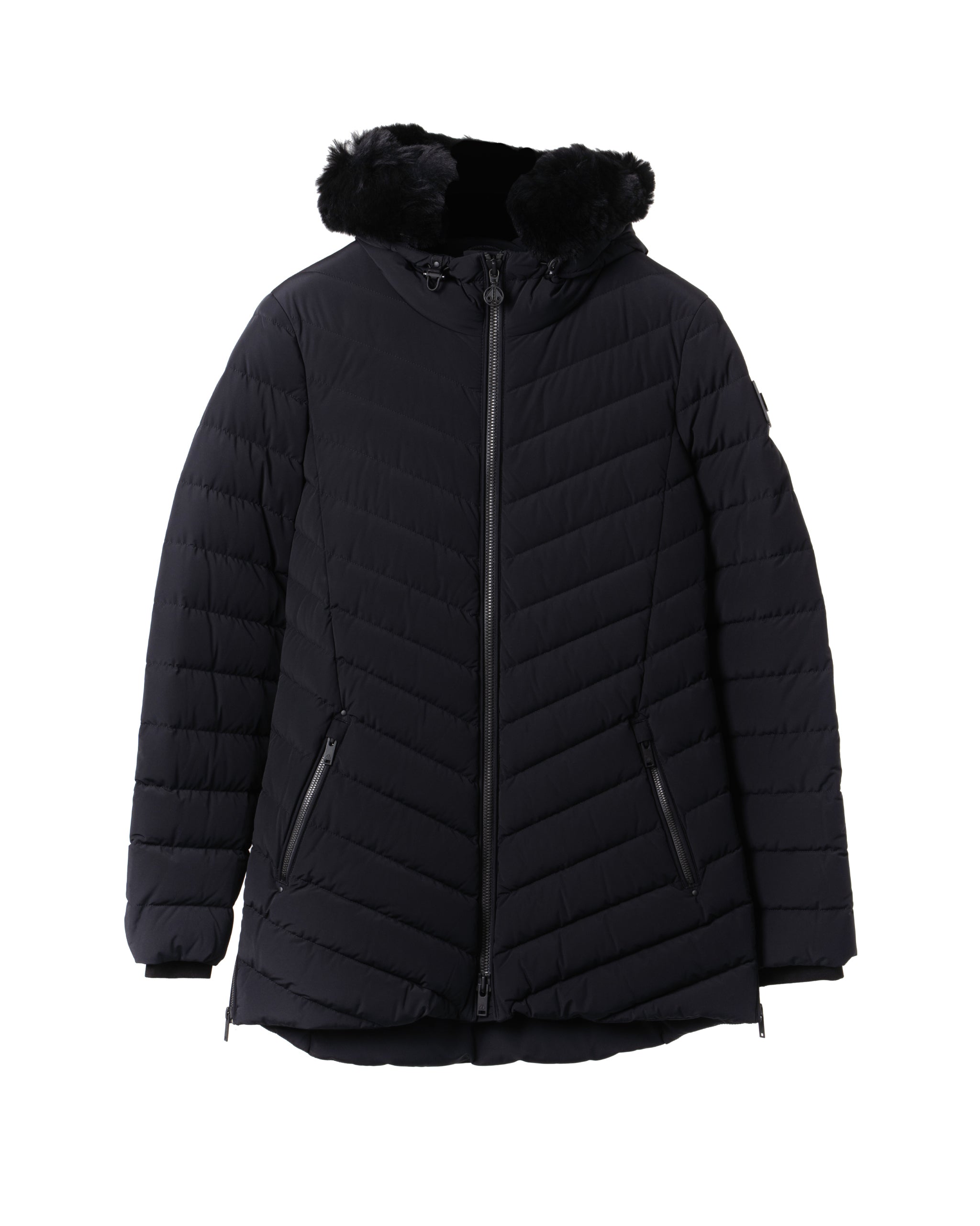 ROSELAWN JACKET 4-WAY-POWER SHEARLING TRIM