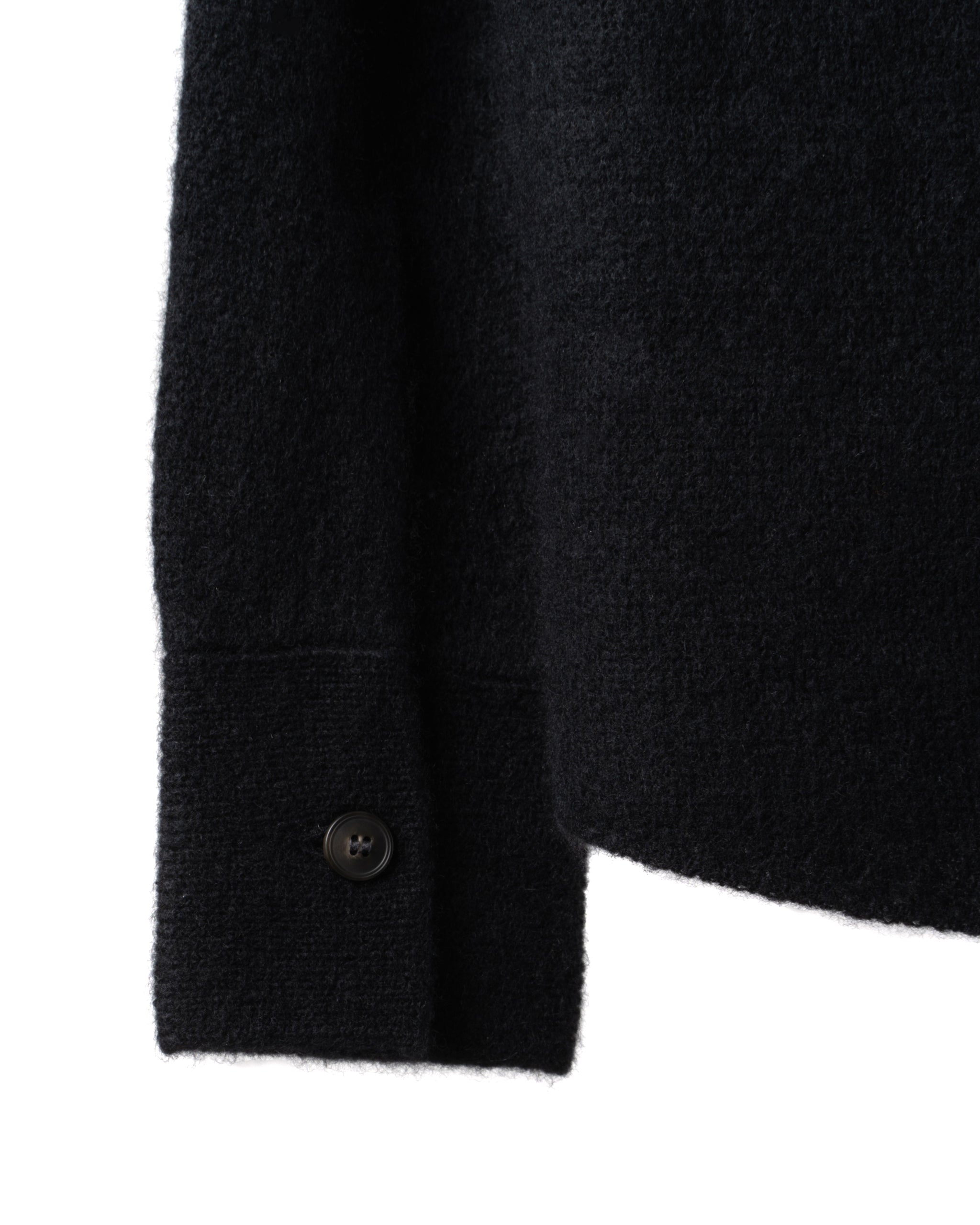 CASHMERE-BLEND KNITTED SHIRT