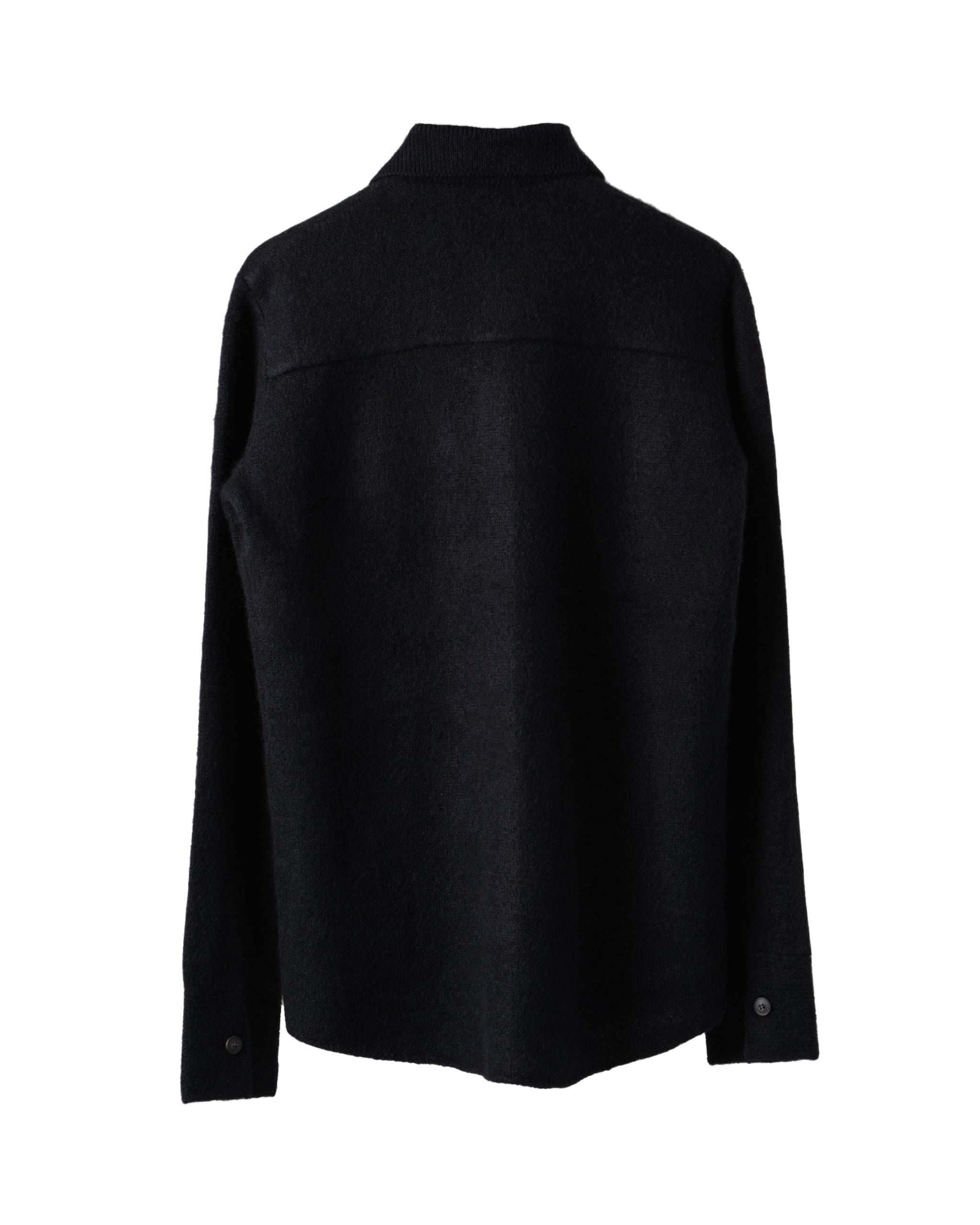 CASHMERE-BLEND KNITTED SHIRT