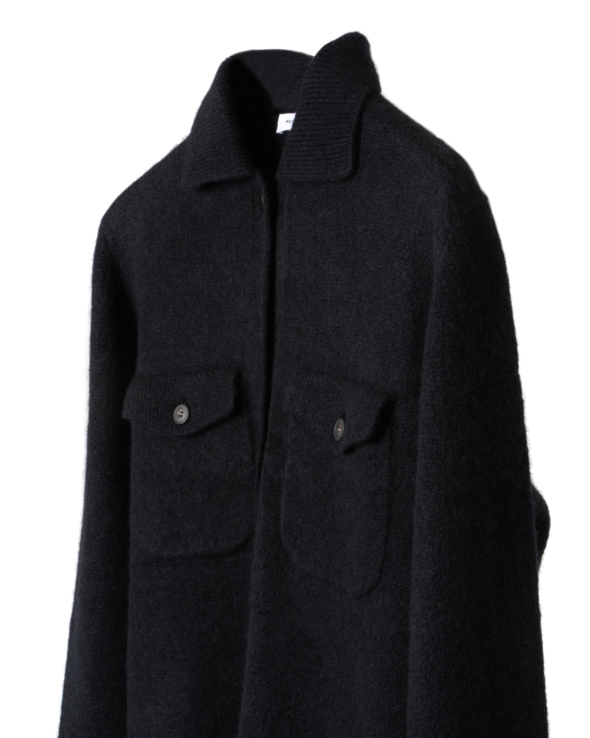 CASHMERE-BLEND KNITTED SHIRT