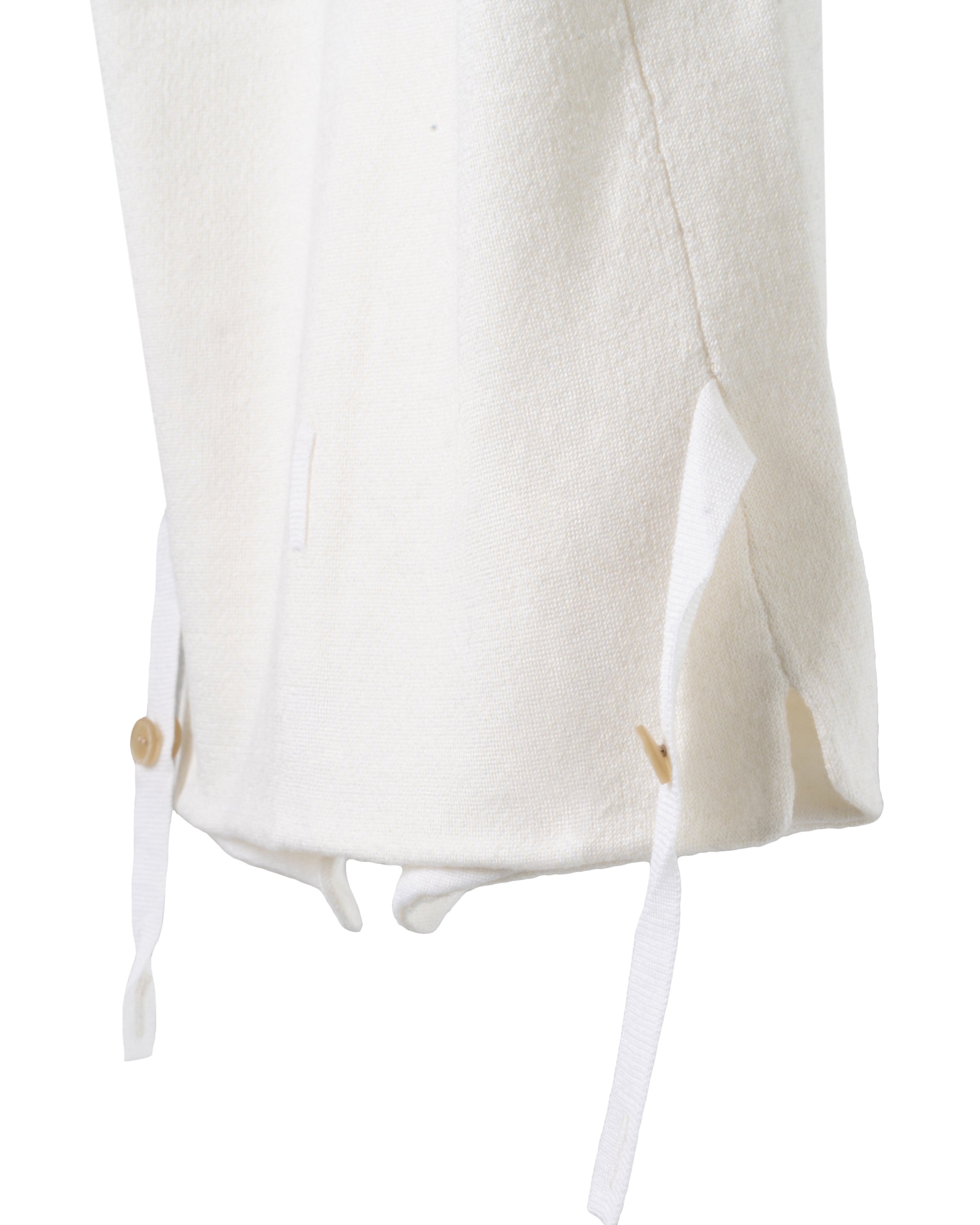 WOOL-SILK HANDKNIT GILET