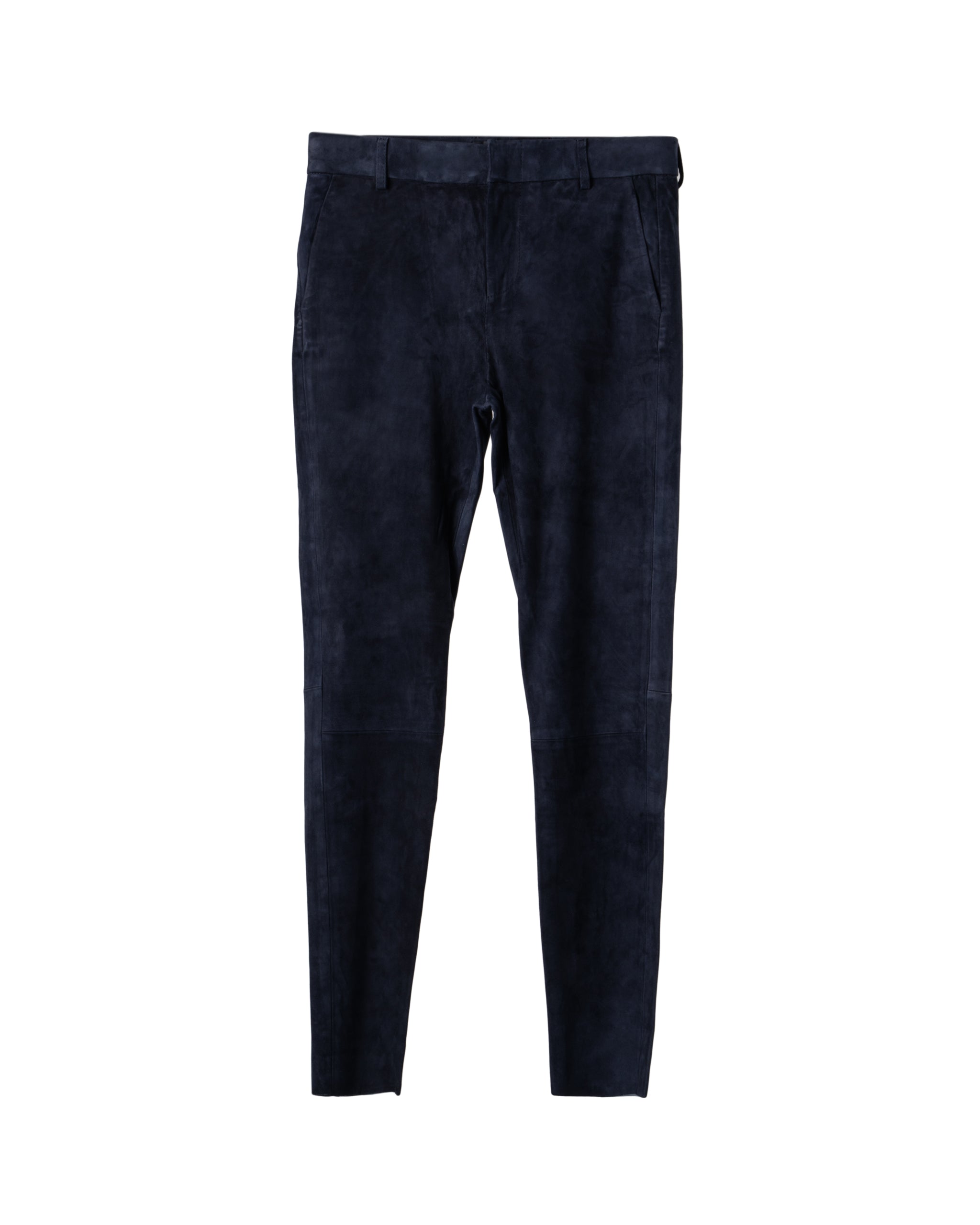 SUEDE STRETCH LEATHER CHINO