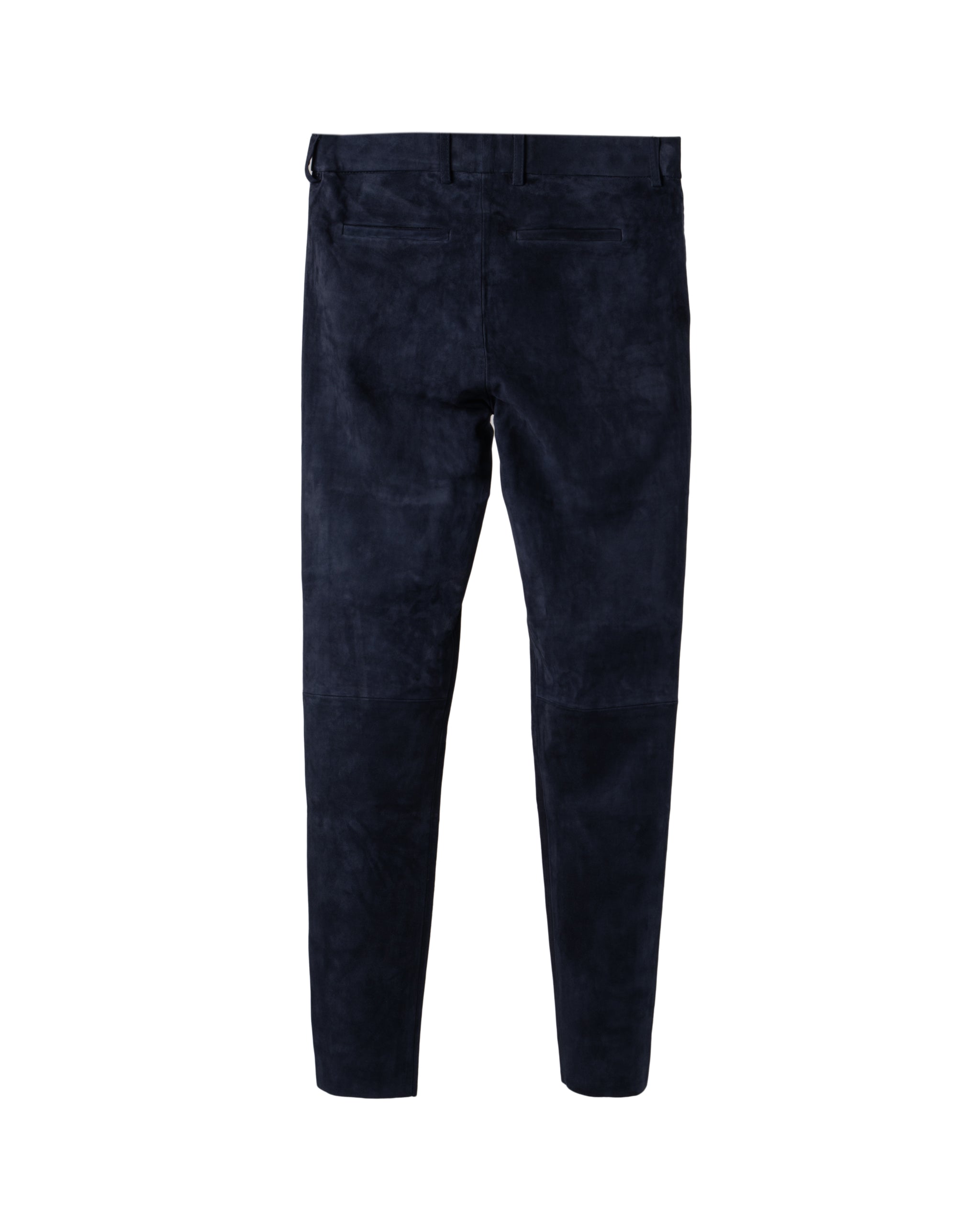 SUEDE STRETCH LEATHER CHINO