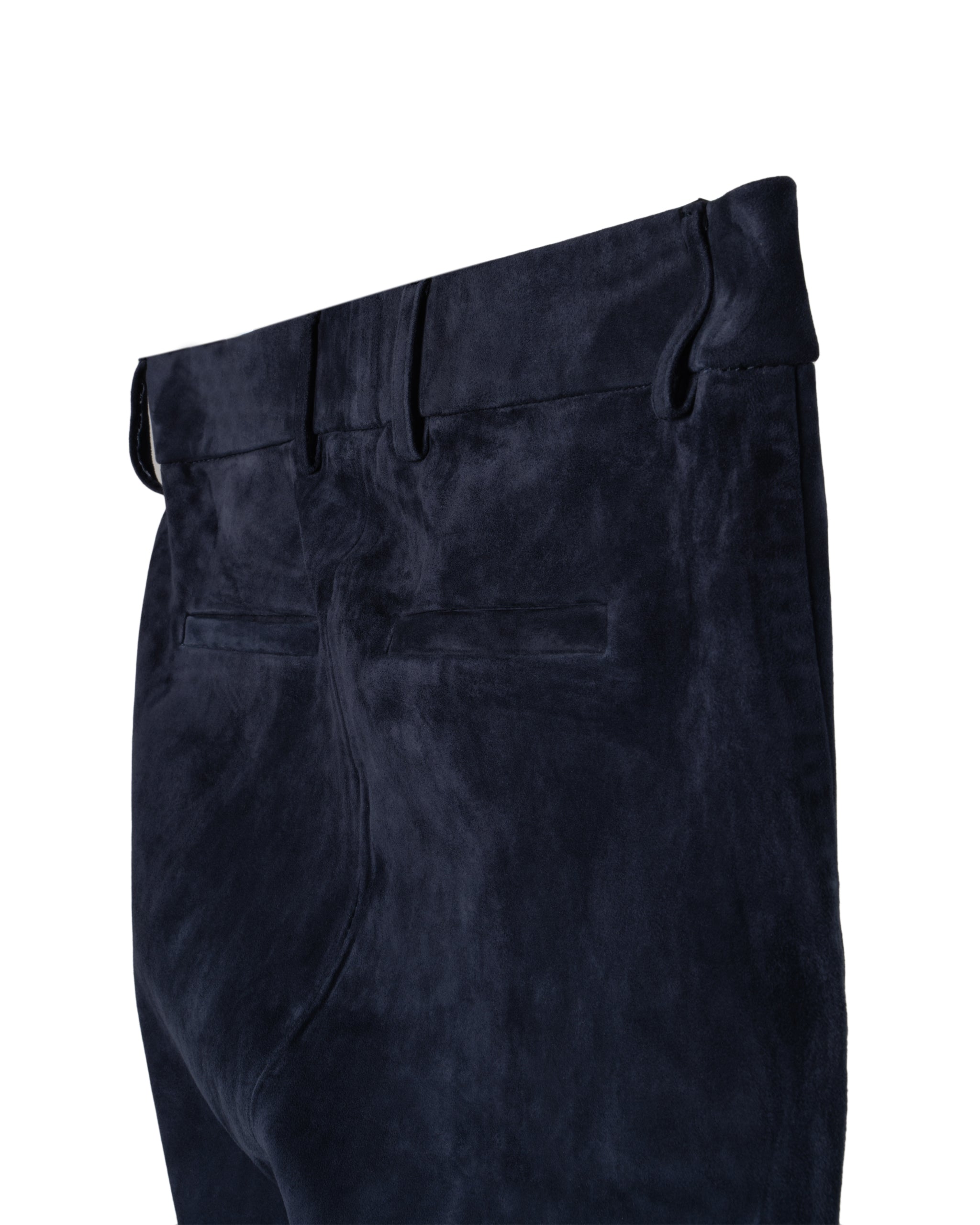 SUEDE STRETCH LEATHER CHINO