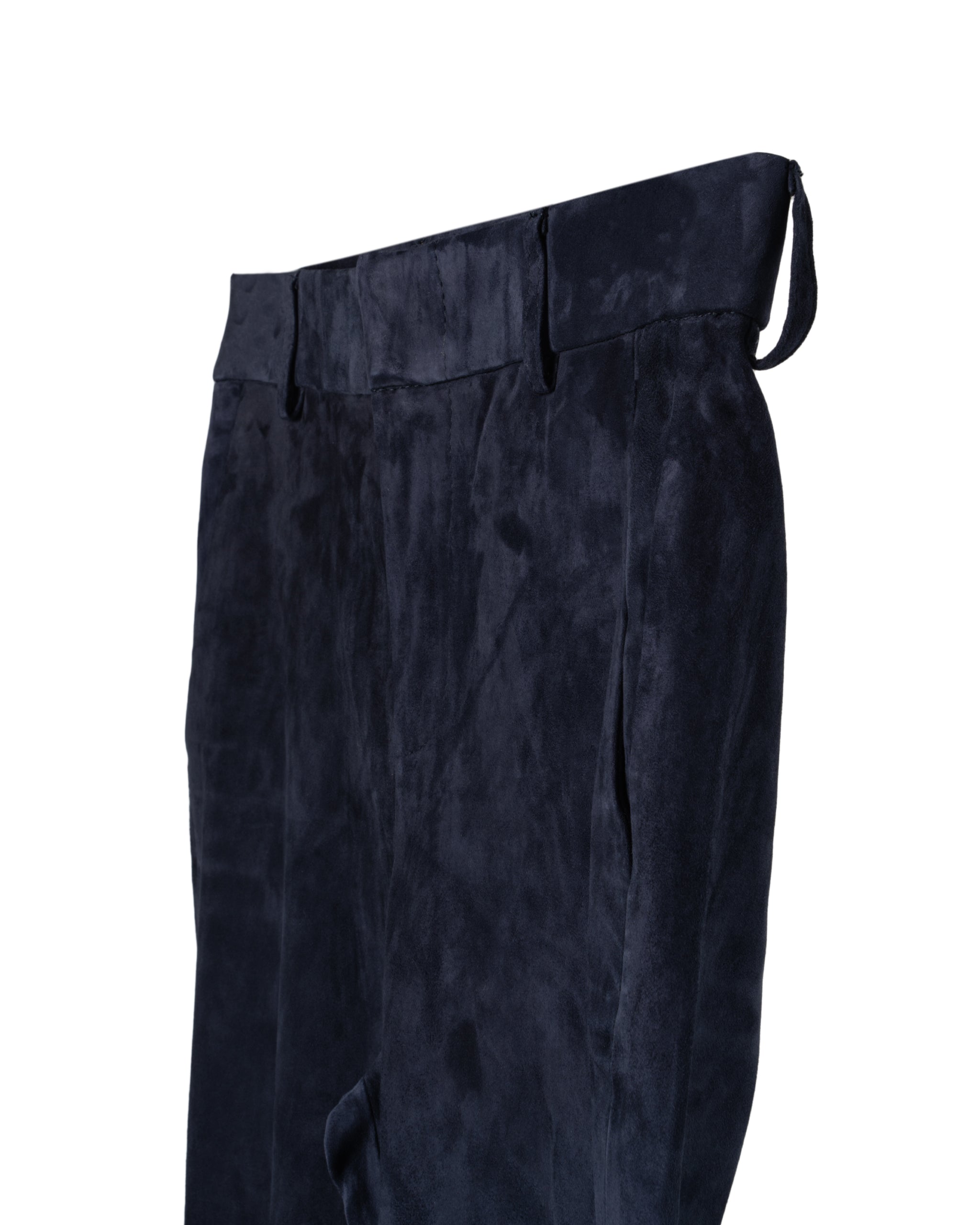 SUEDE STRETCH LEATHER CHINO
