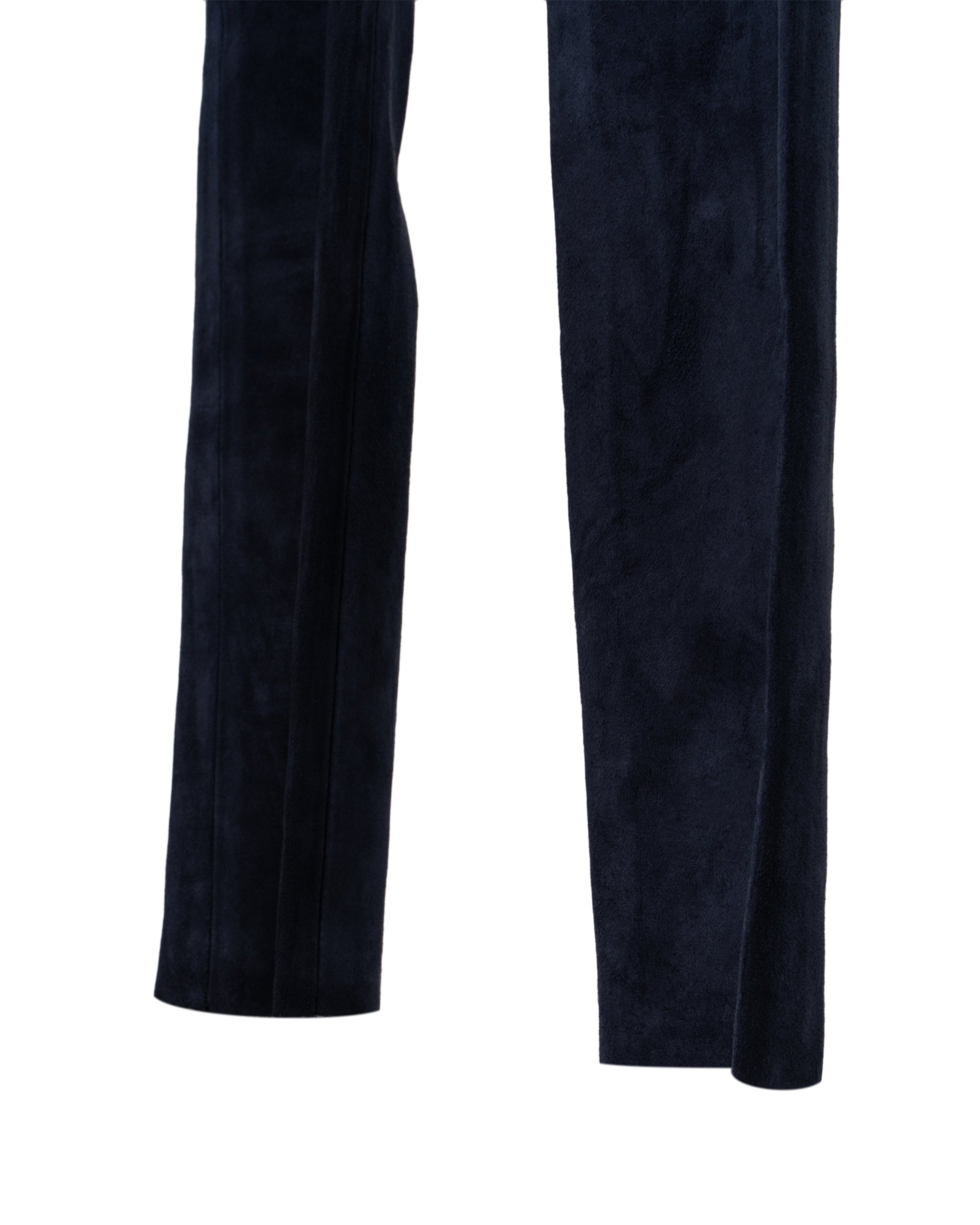 SUEDE STRETCH LEATHER CHINO