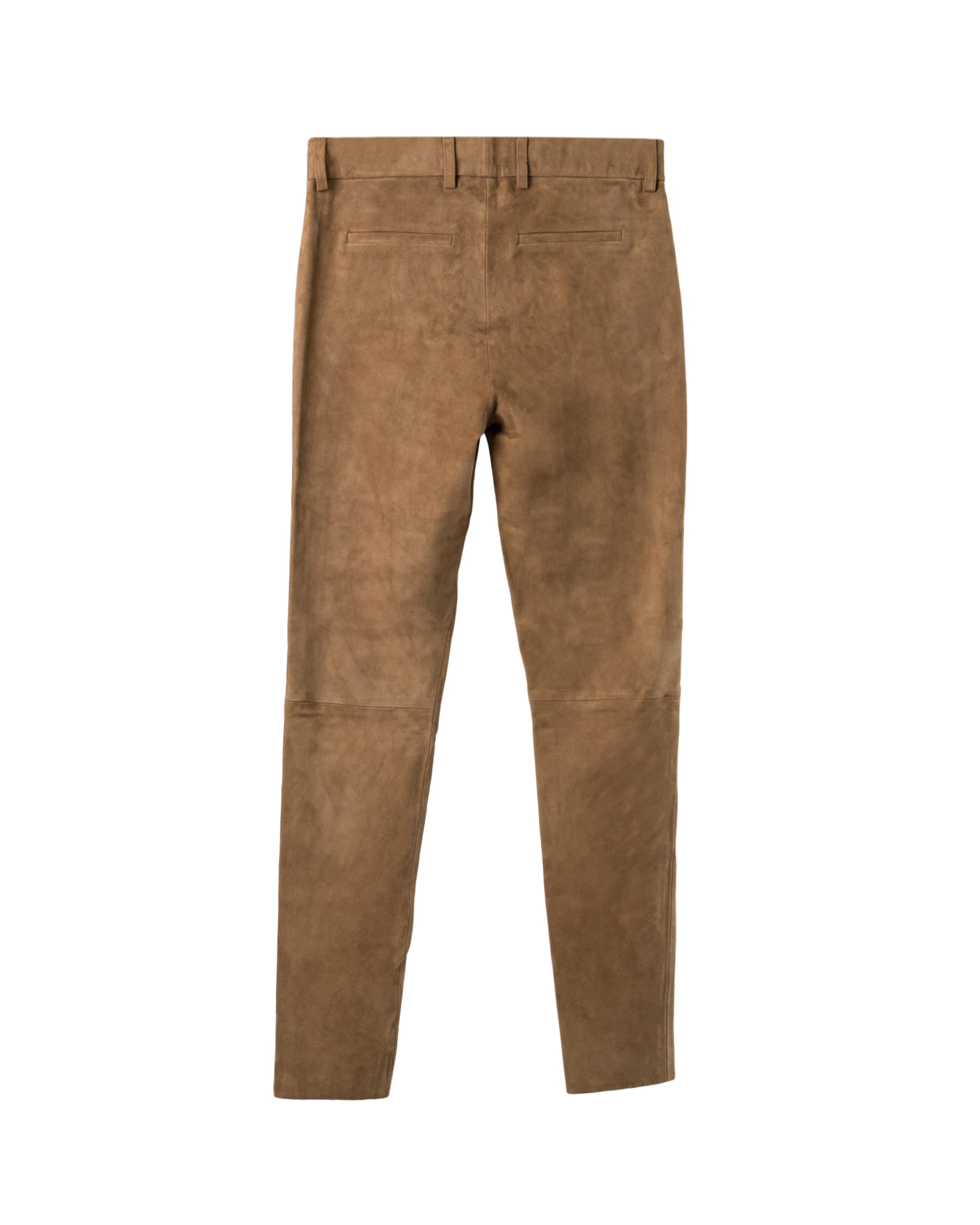 SUEDE STRETCH LEATHER CHINO