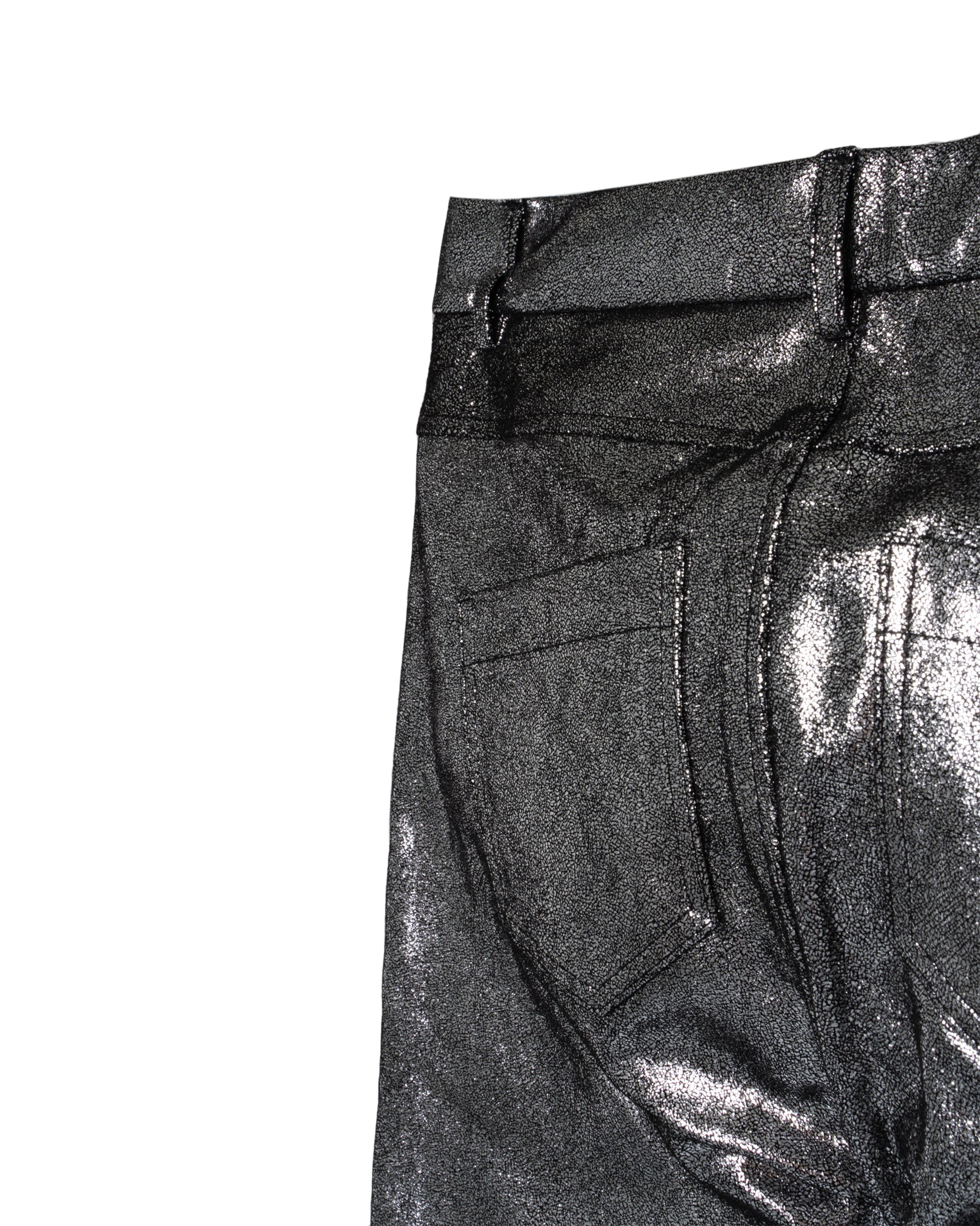 5-POCKET GLAMOUR STRETCH LEATHER