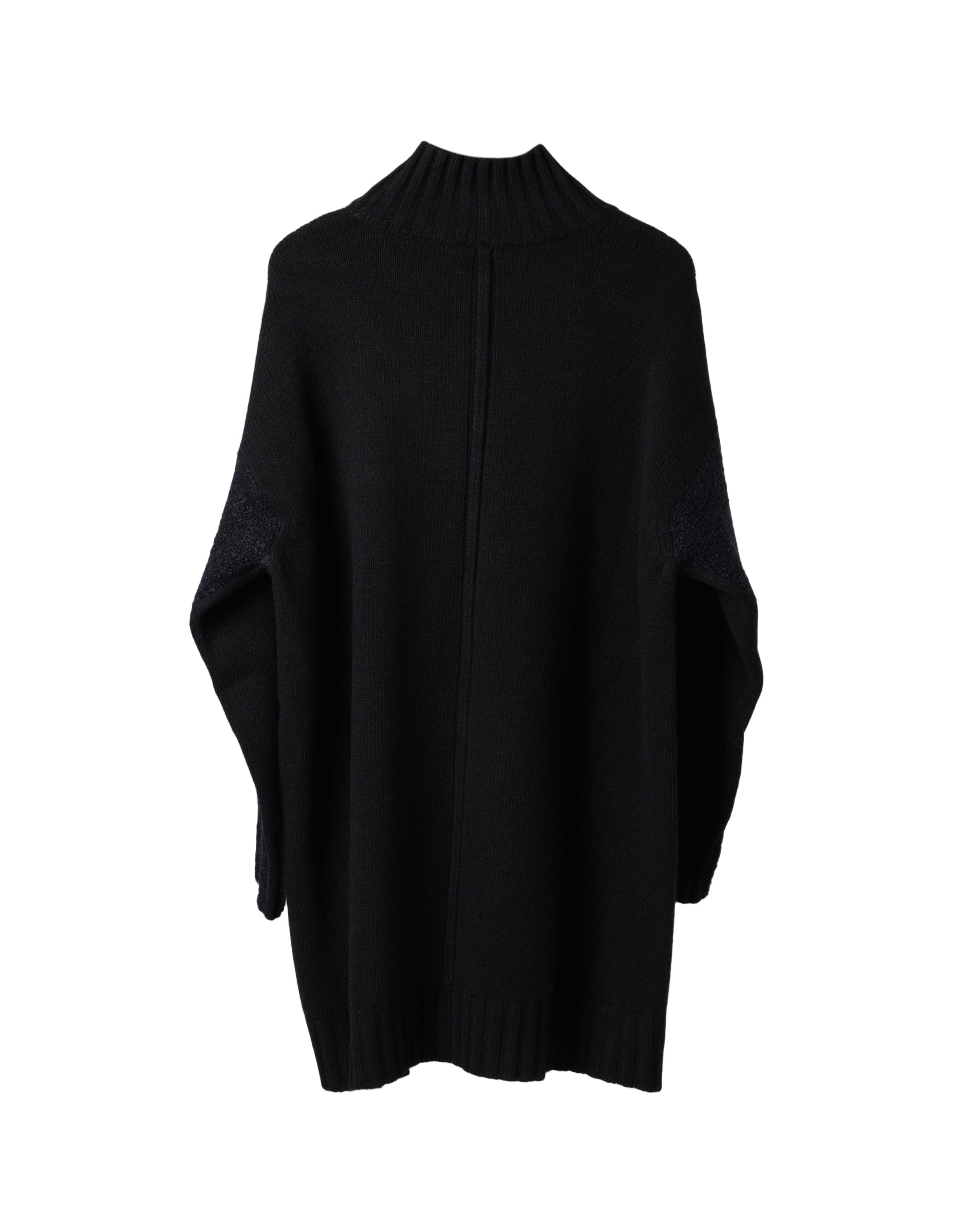 WOOL BLEND OVERSIZE ROLLNECK SWEATER