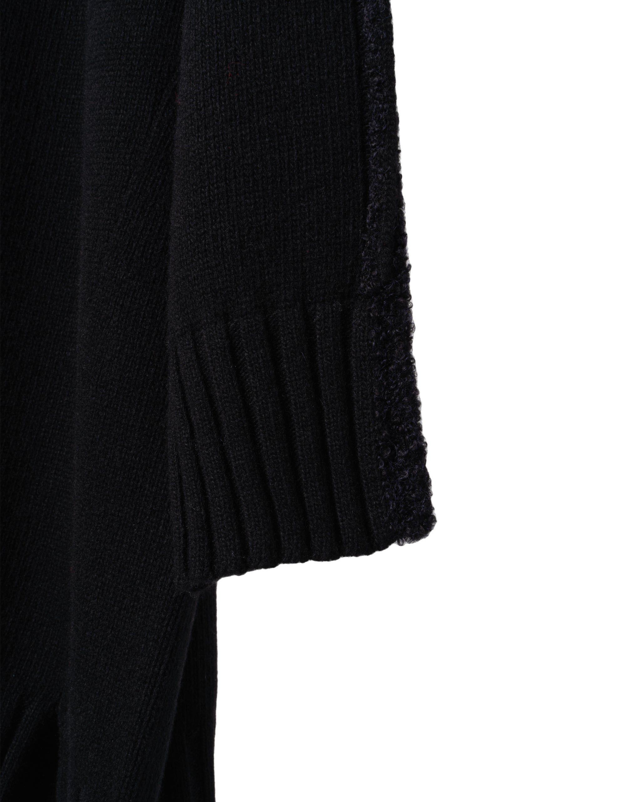 WOOL BLEND OVERSIZE ROLLNECK SWEATER