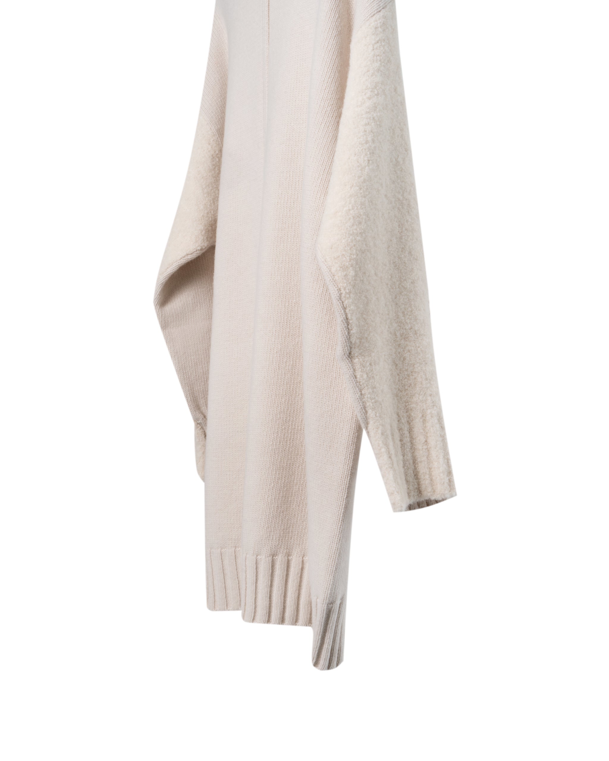 WOOL BLEND OVERSIZE ROLLNECK SWEATER