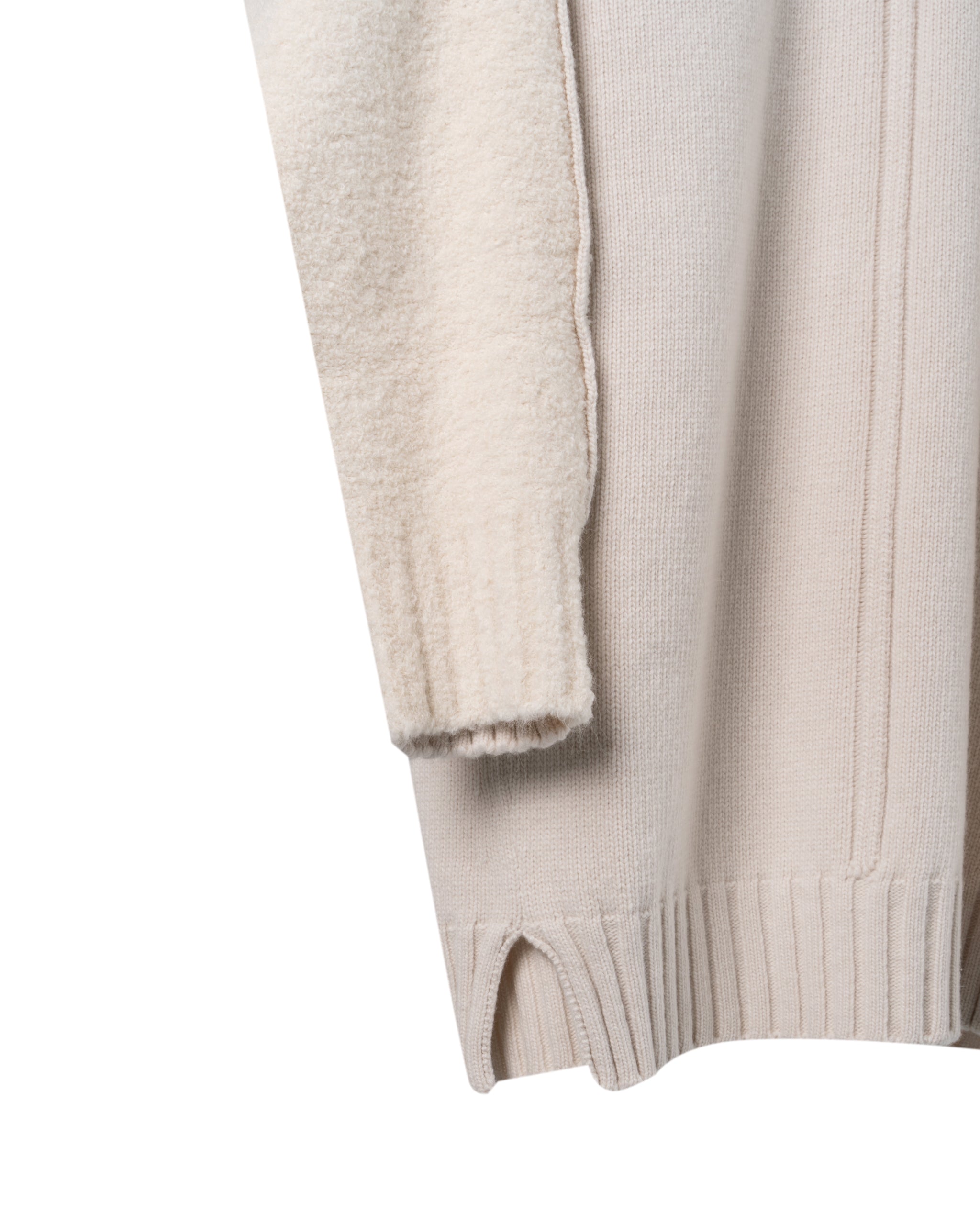 WOOL BLEND OVERSIZE ROLLNECK SWEATER