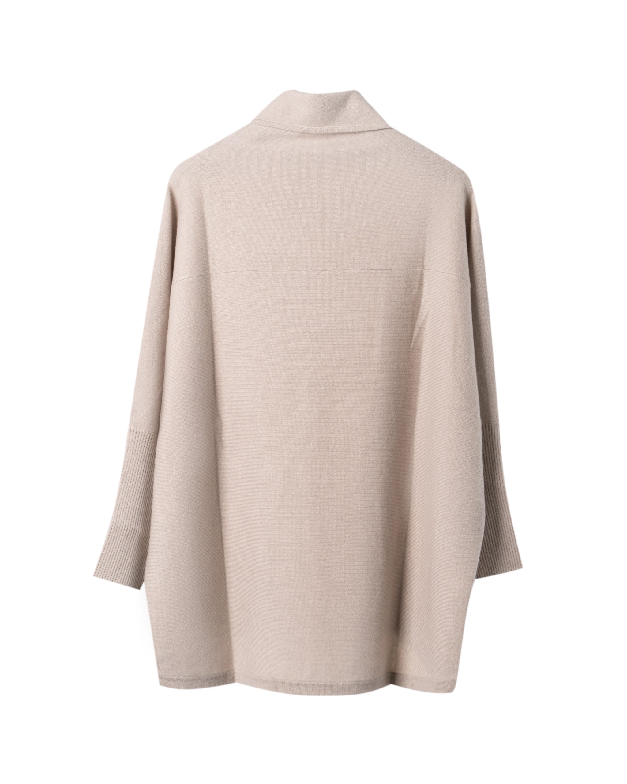 CASHMERE OVERSIZE ROLLNECK SWEATER