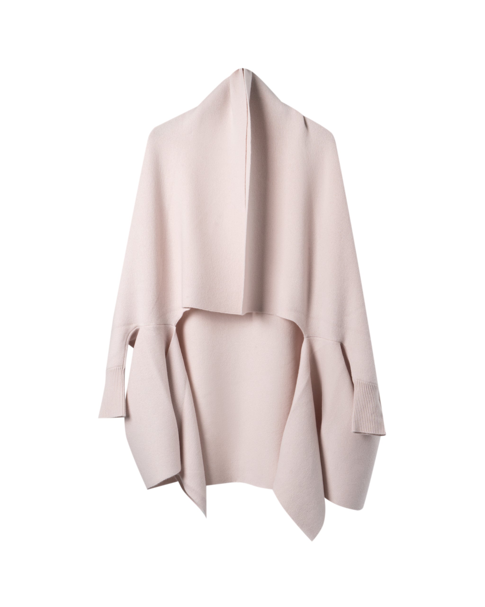CASHMERE WRAP WITH SLEEVES