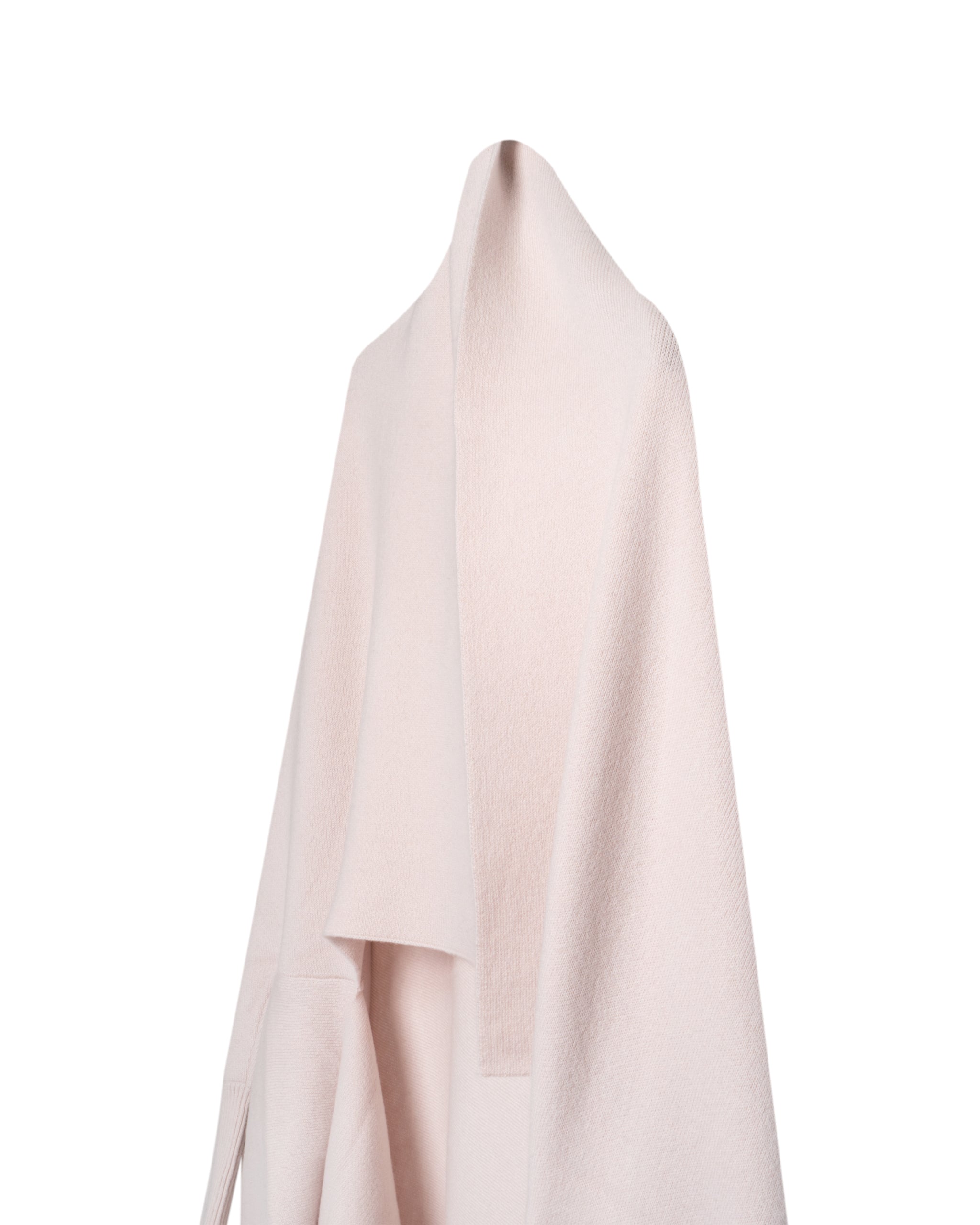 CASHMERE WRAP WITH SLEEVES