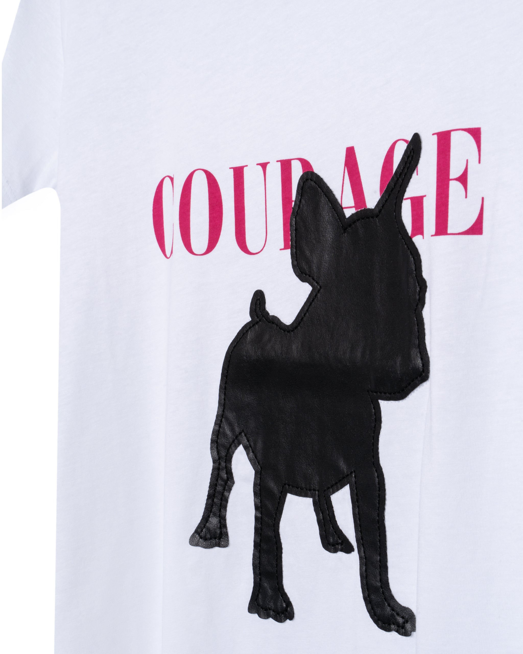 COURAGE BULLDOG T-SHIRT