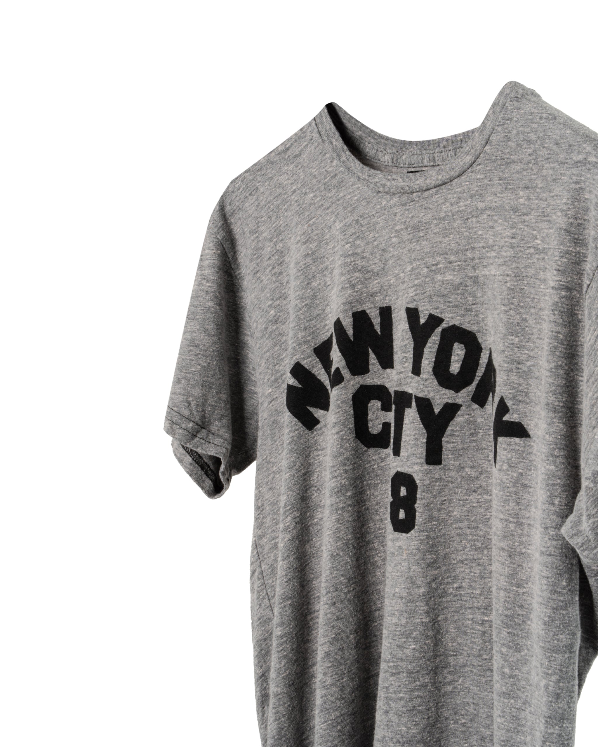 FULL LENGTH US COTTON TEE WITH NYC PRINT
