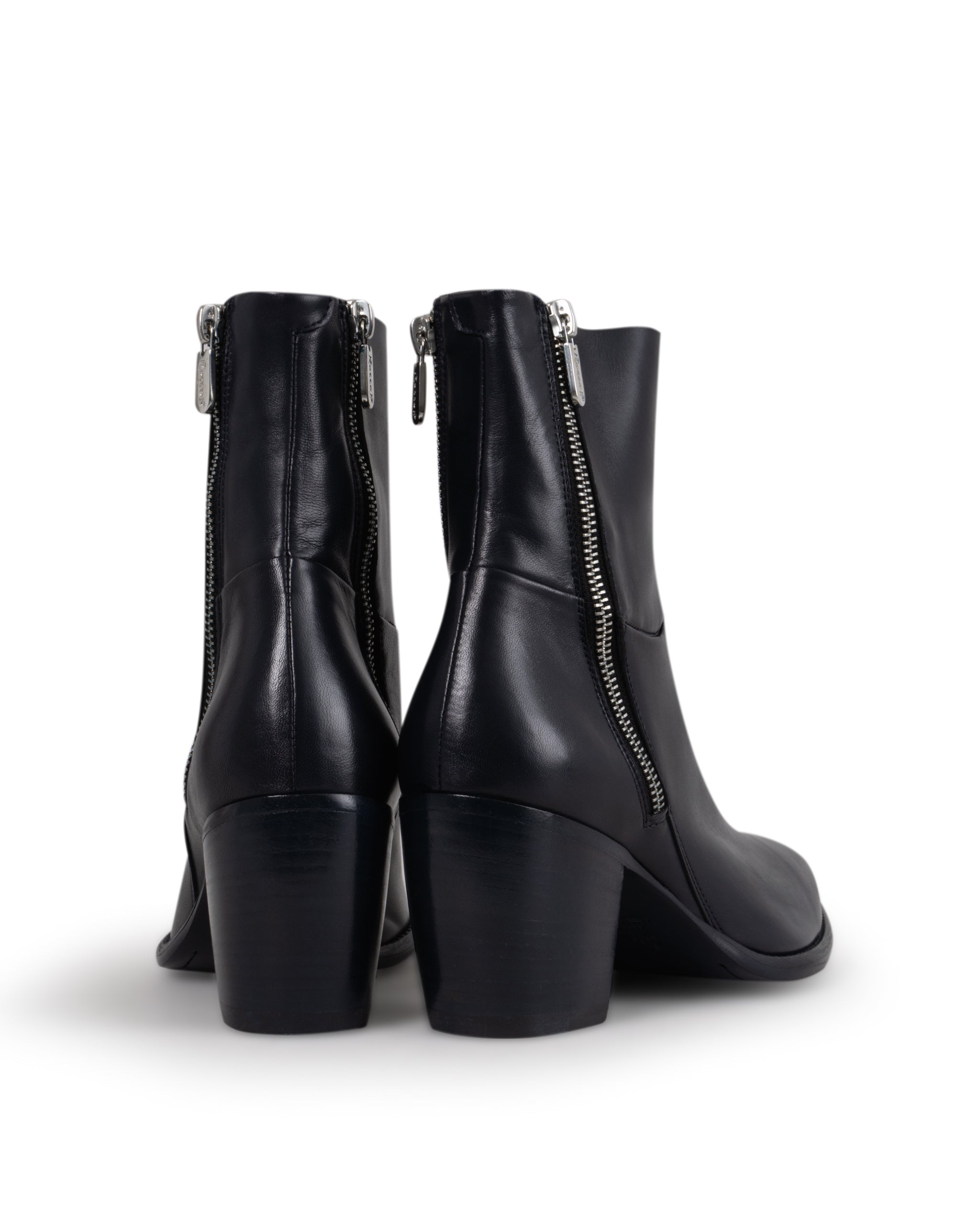 DOUBLE ZIP CLASSIC NAPPA BOOTS