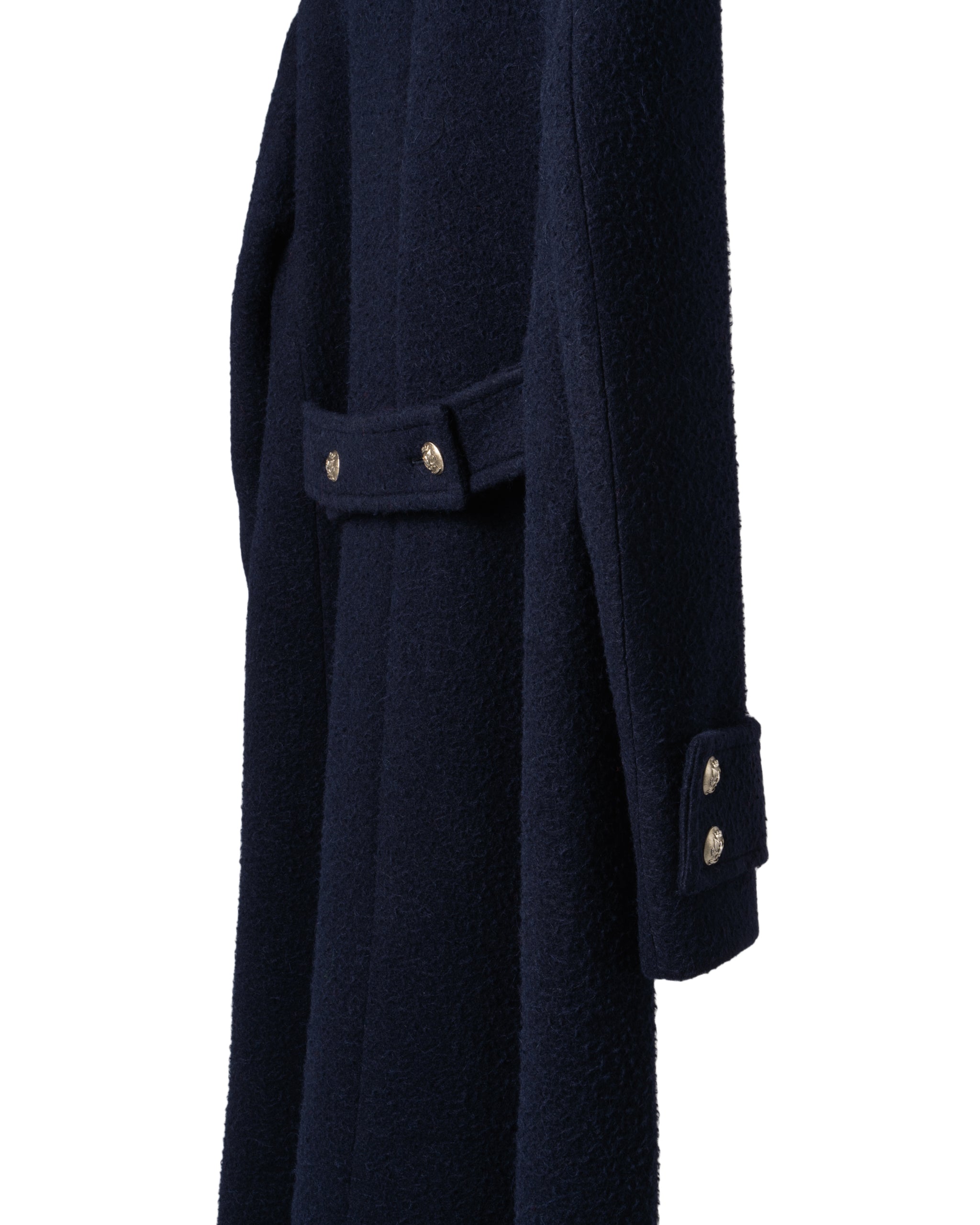 FITTED ADMIRAL GOLD TRIM COAT