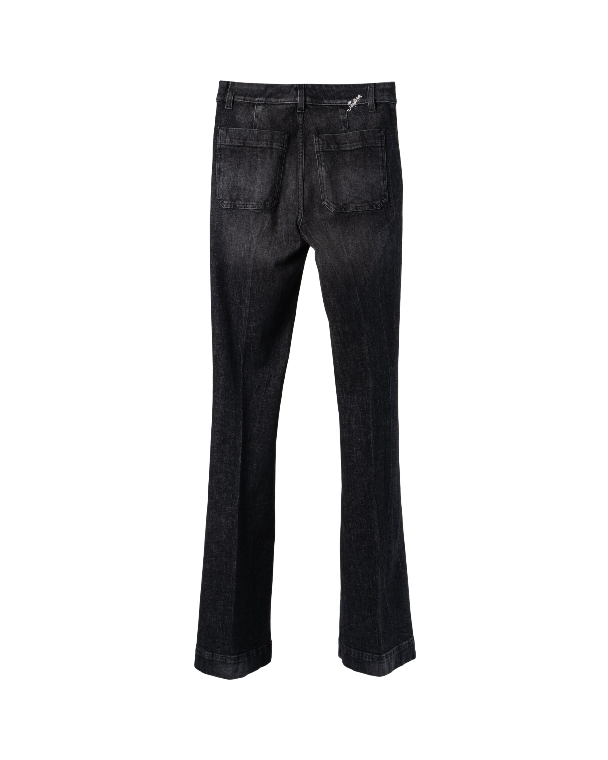STRETCH DENIM LONG SEXY FLAIR JEANS