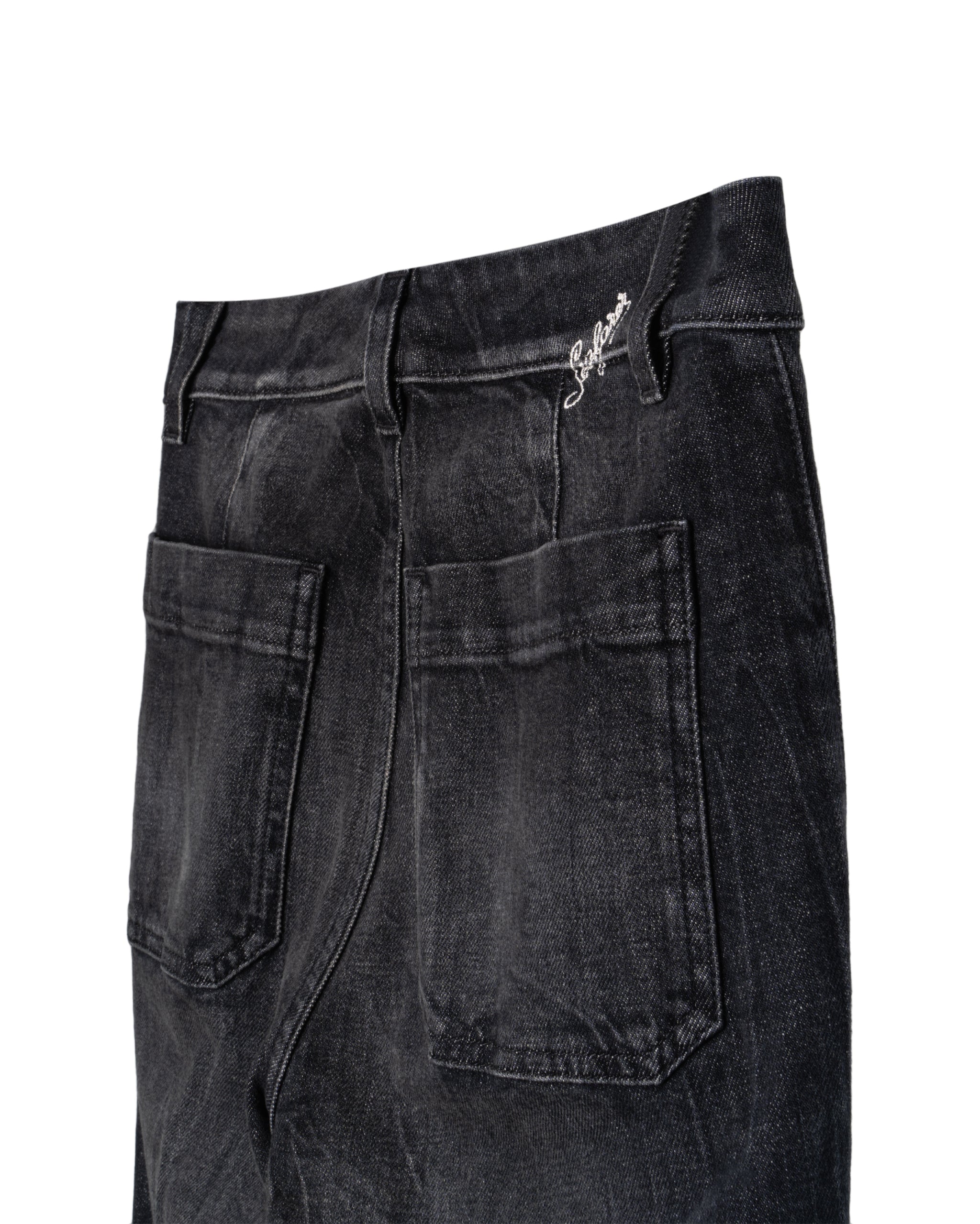 STRETCH DENIM LONG SEXY FLAIR JEANS