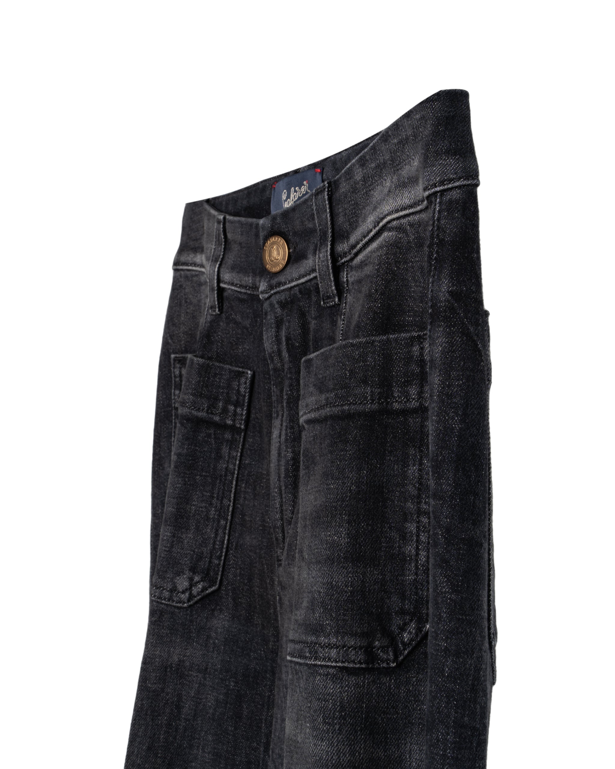 STRETCH DENIM LONG SEXY FLAIR JEANS