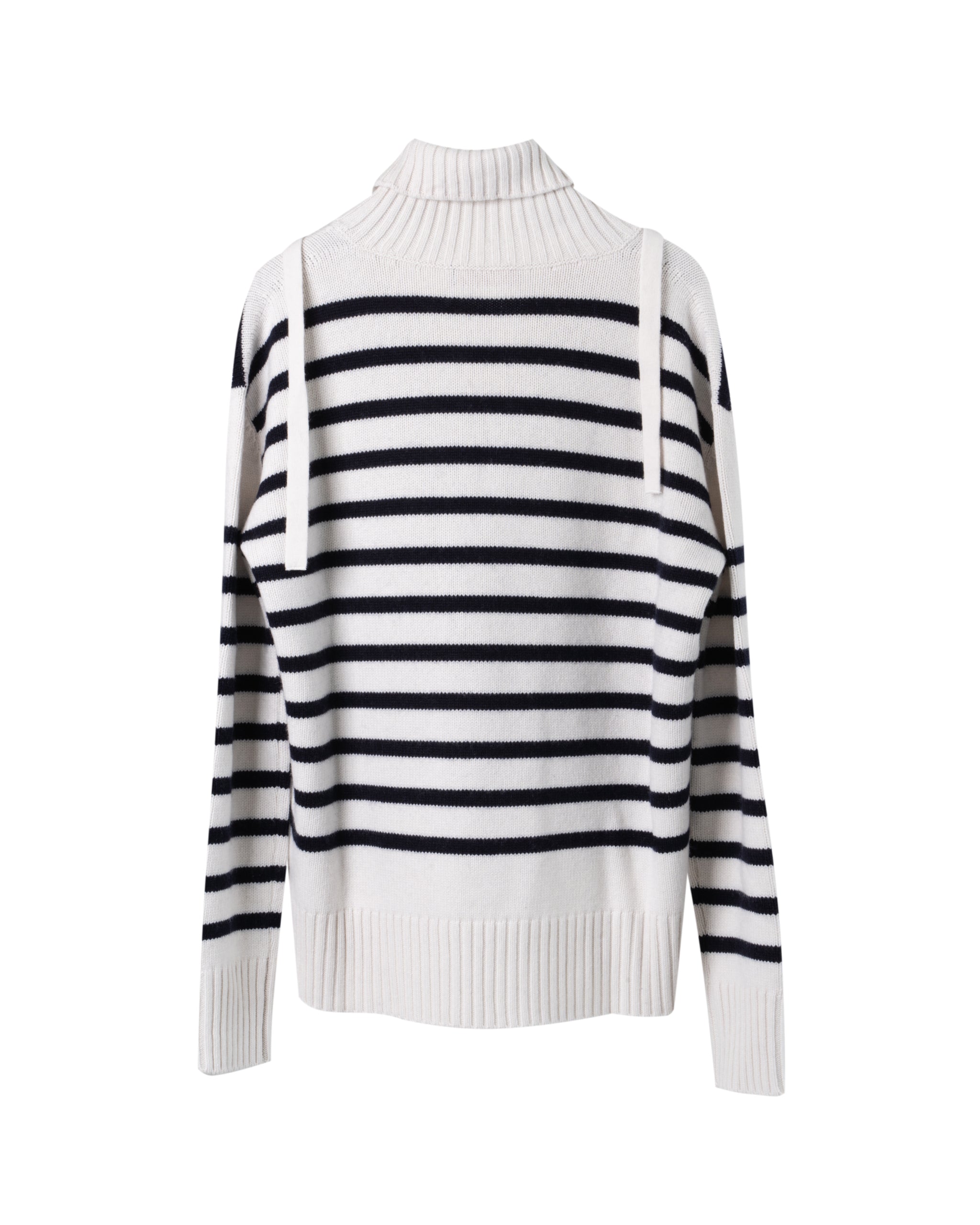 CASHMERE BLEND SEAFARER KNIT SWEATER