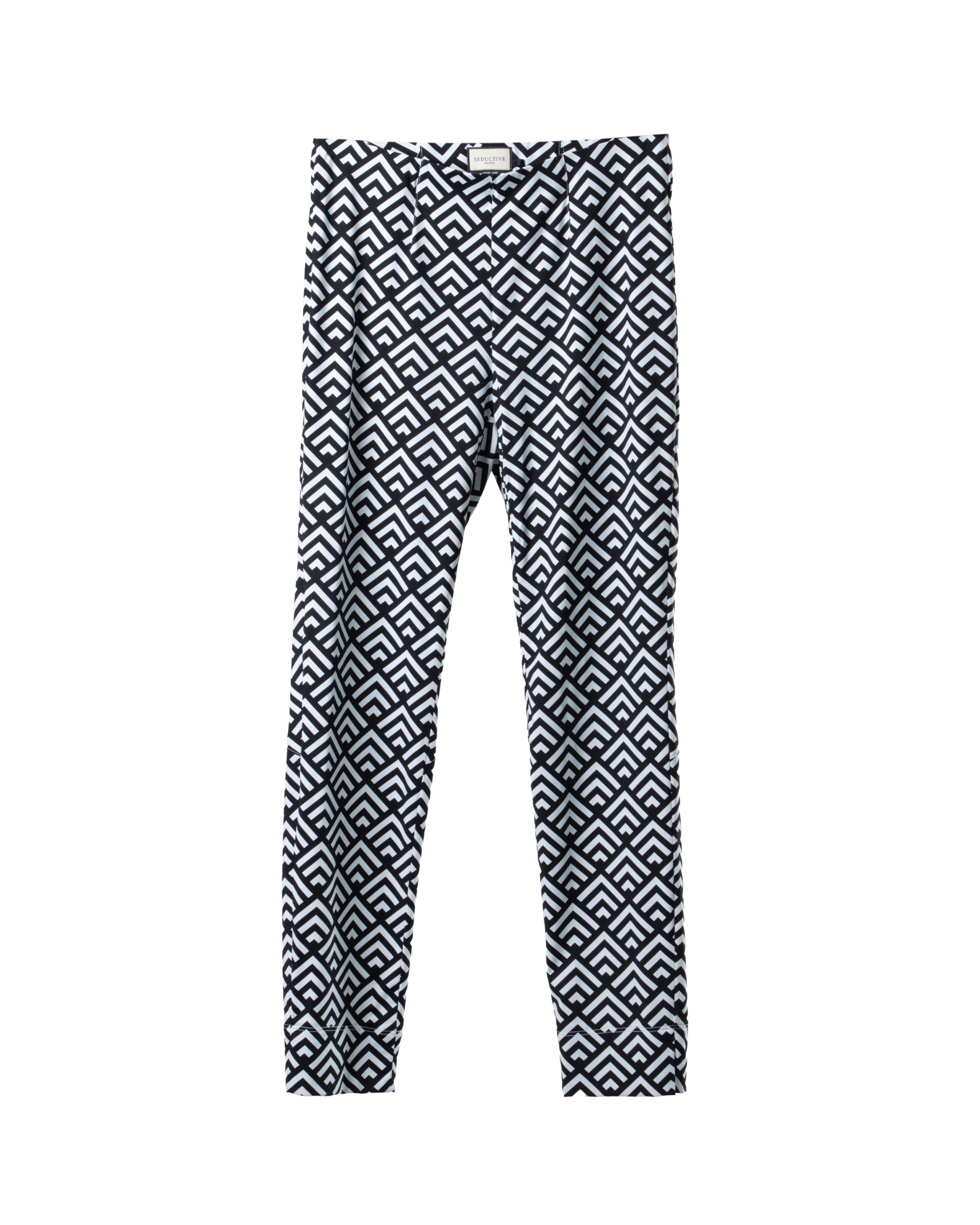 TRIANGLE PRINT SUPERSTRETCH PANTS