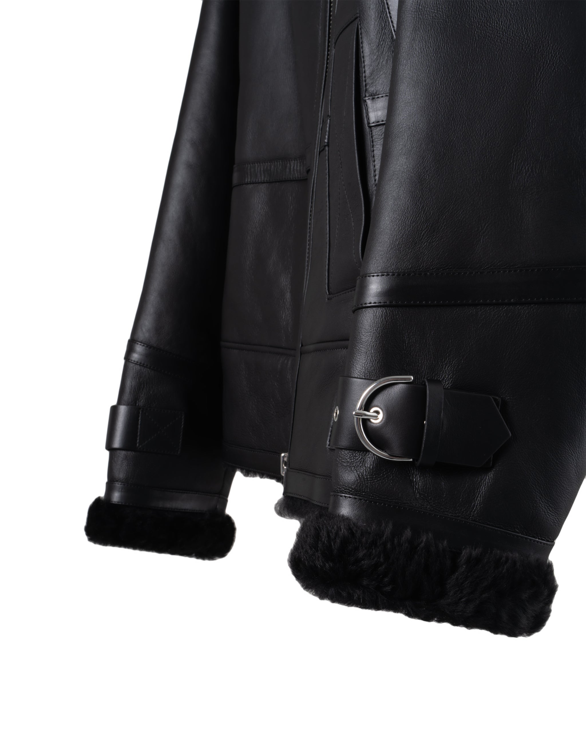 ISLA NAPPA SHEARLING BOMBER