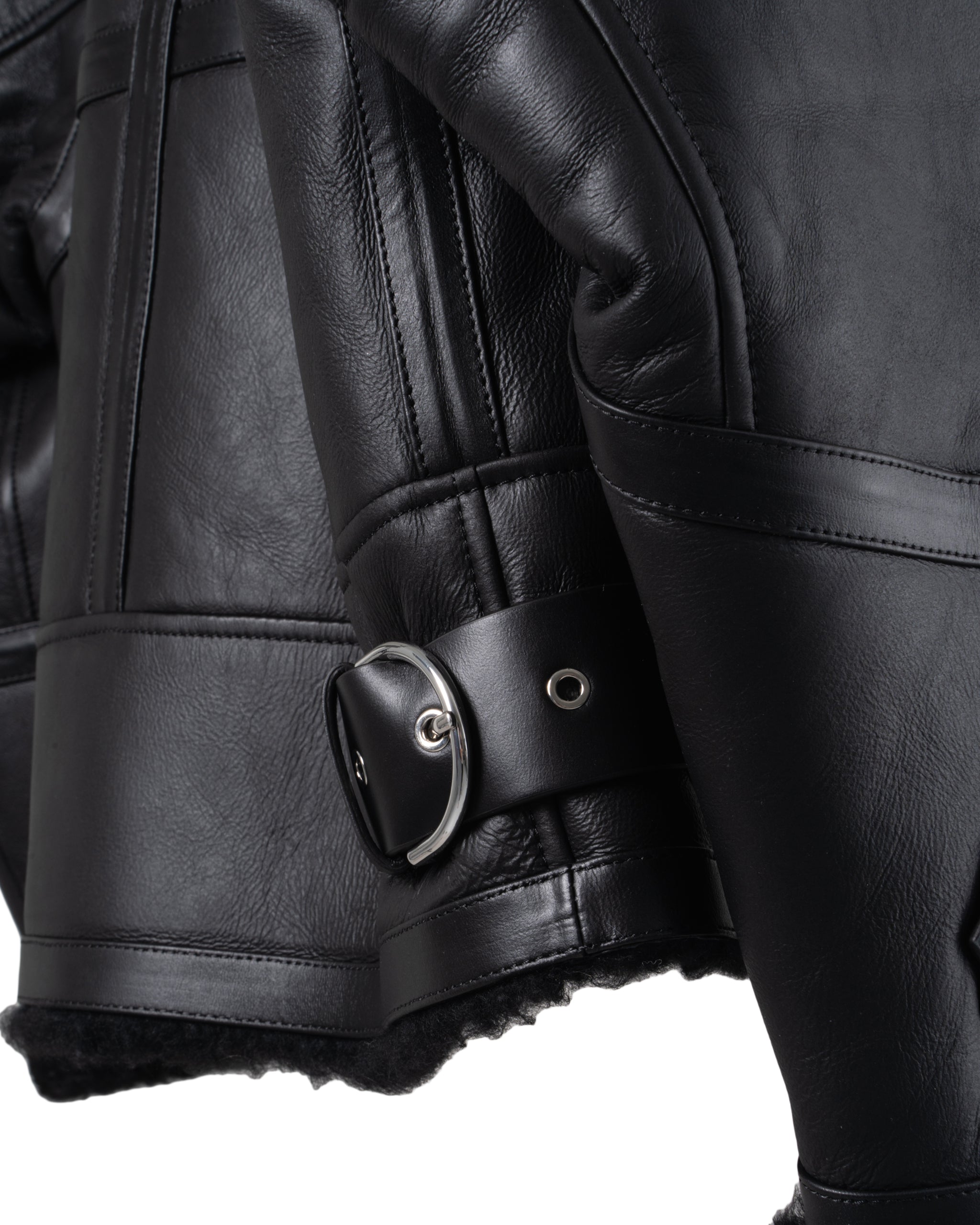 ISLA NAPPA SHEARLING BOMBER
