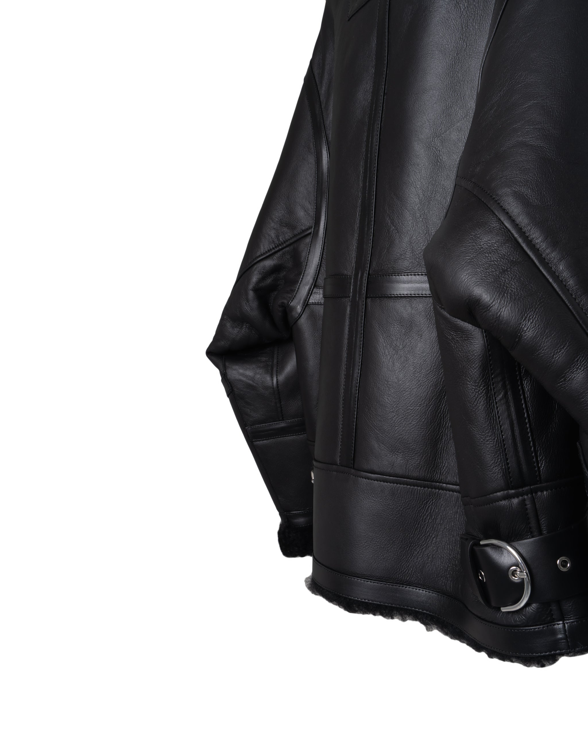 ISLA NAPPA SHEARLING BOMBER
