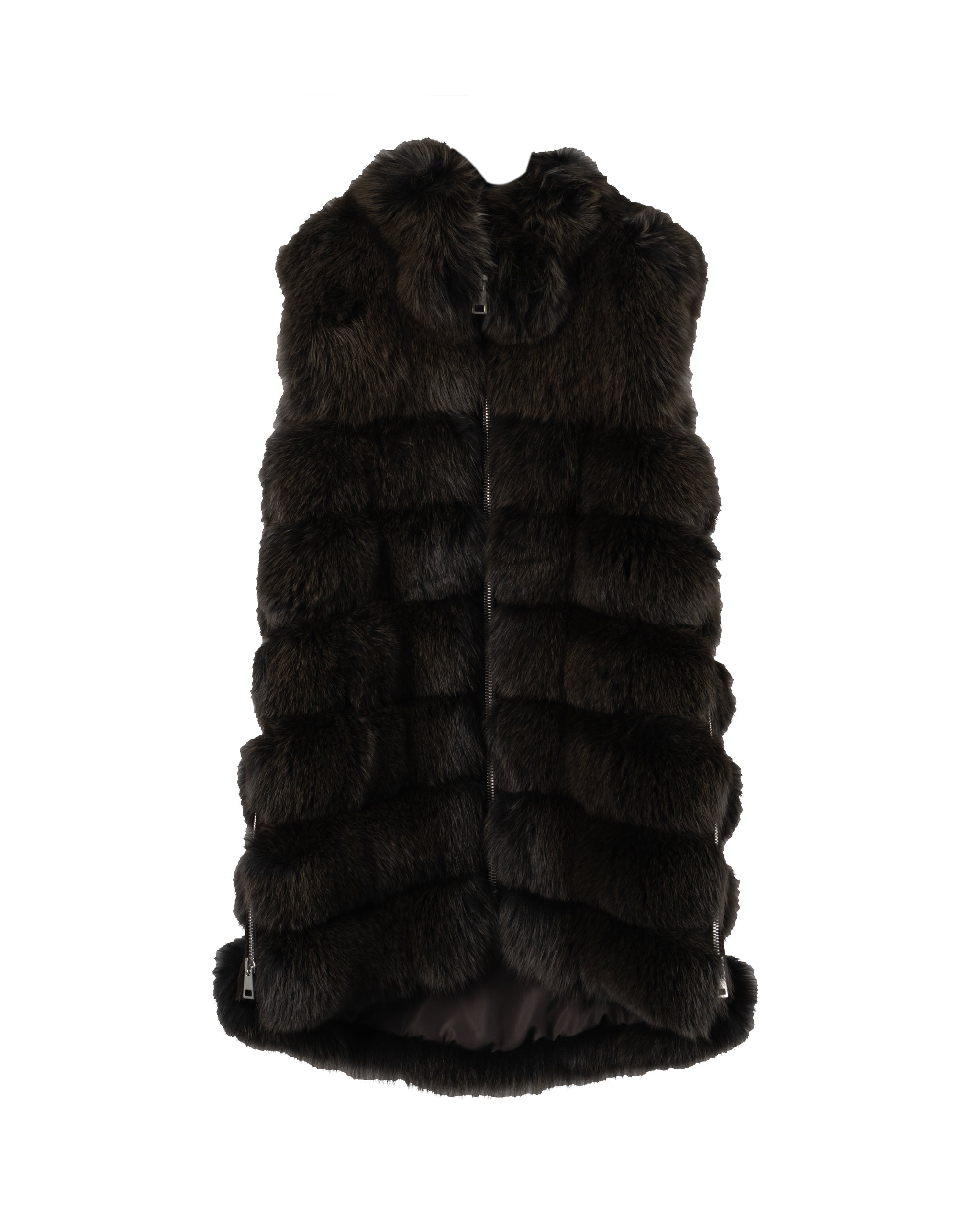 LONG FOX GILET