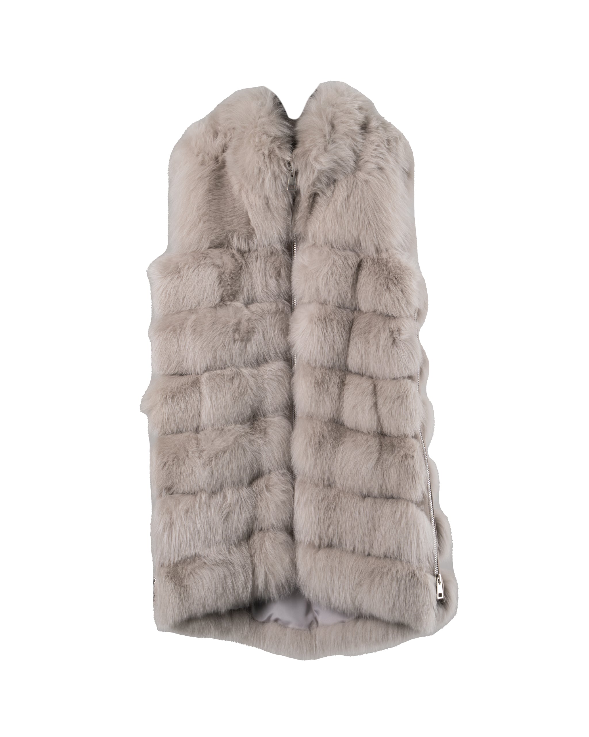 LONG FOX GILET