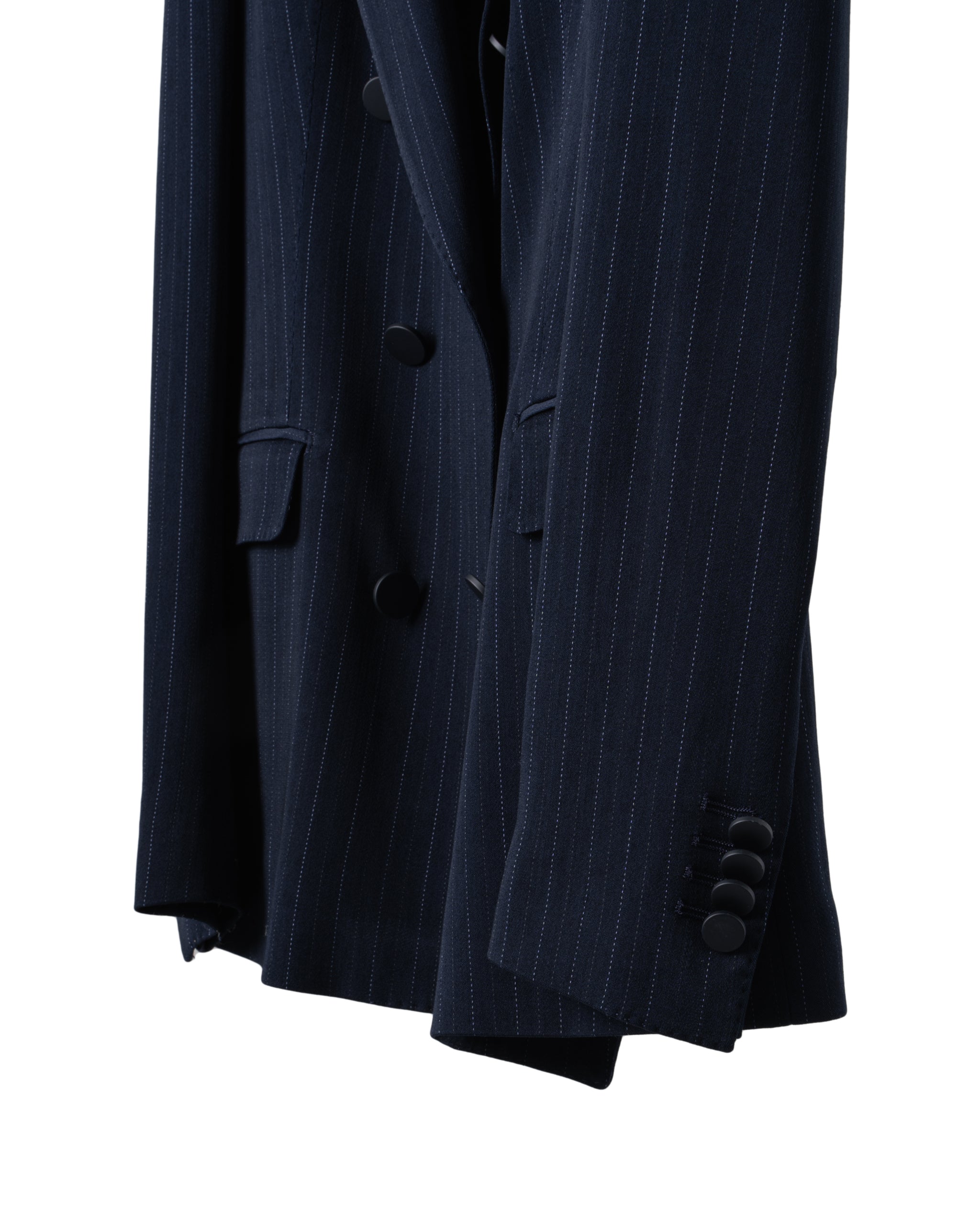 BOUBLE BREAST WOOL STRETCH BLAZER