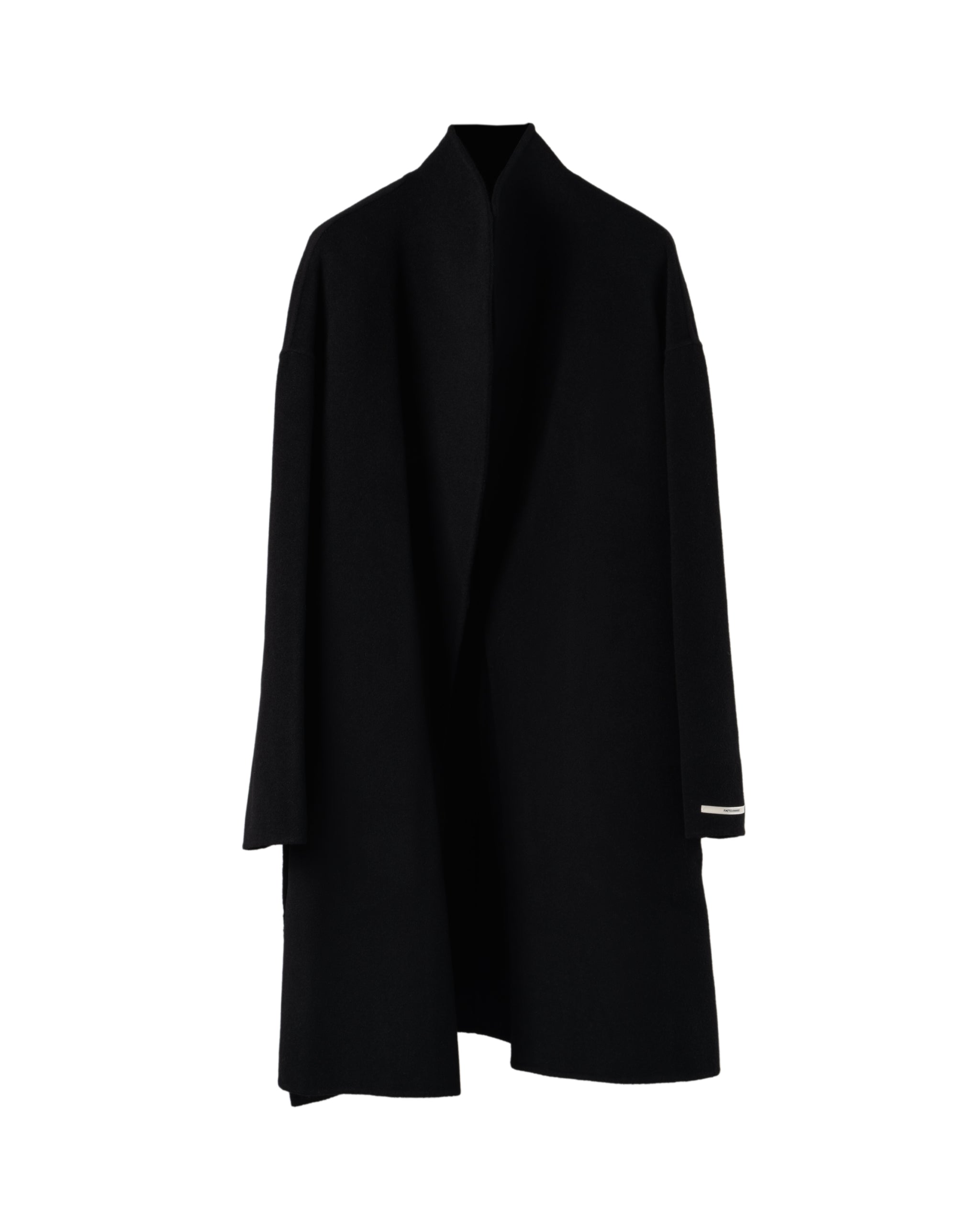 SHORT UNLINED BELTED COAT