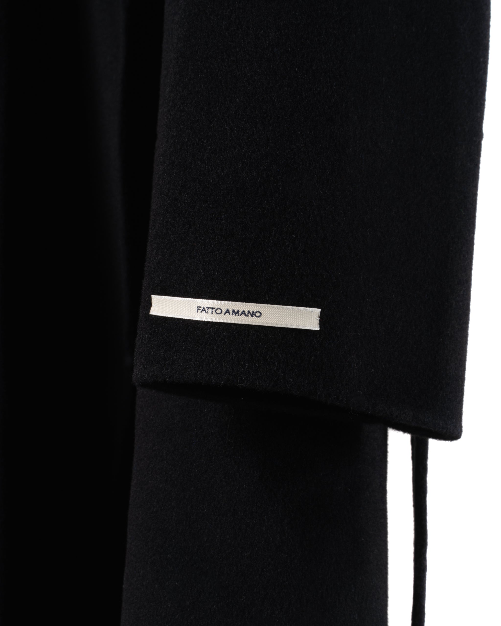 SHORT UNLINED BELTED COAT