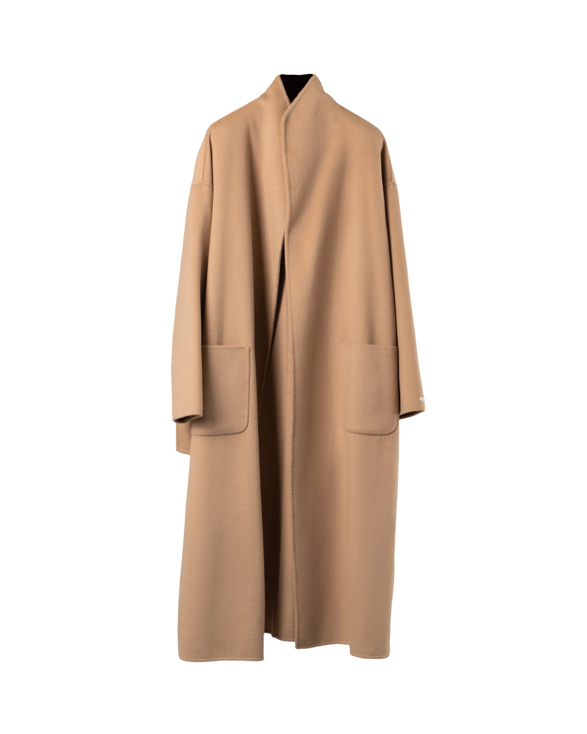 LONG BELTED UNLINED COAT