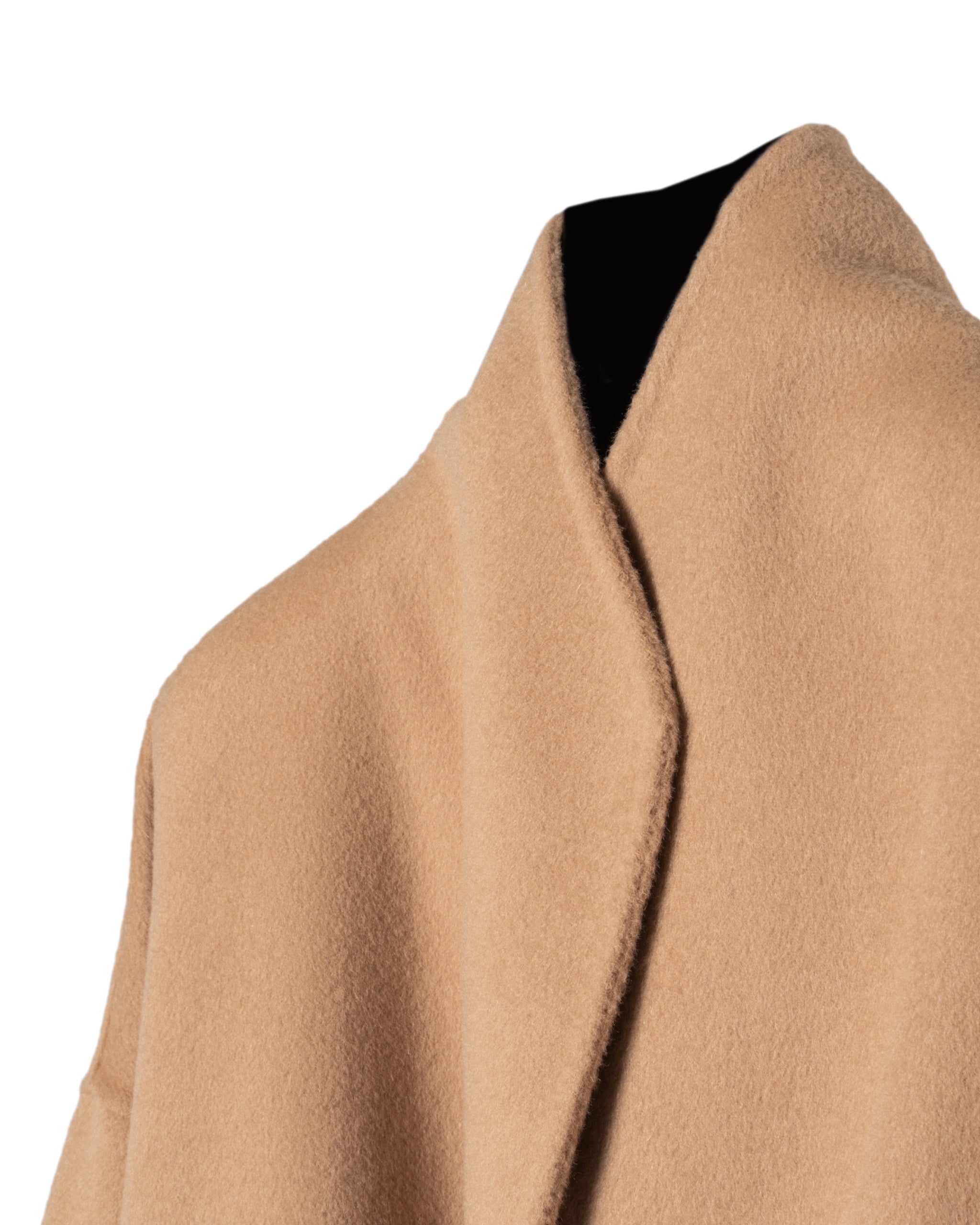 LONG BELTED UNLINED COAT