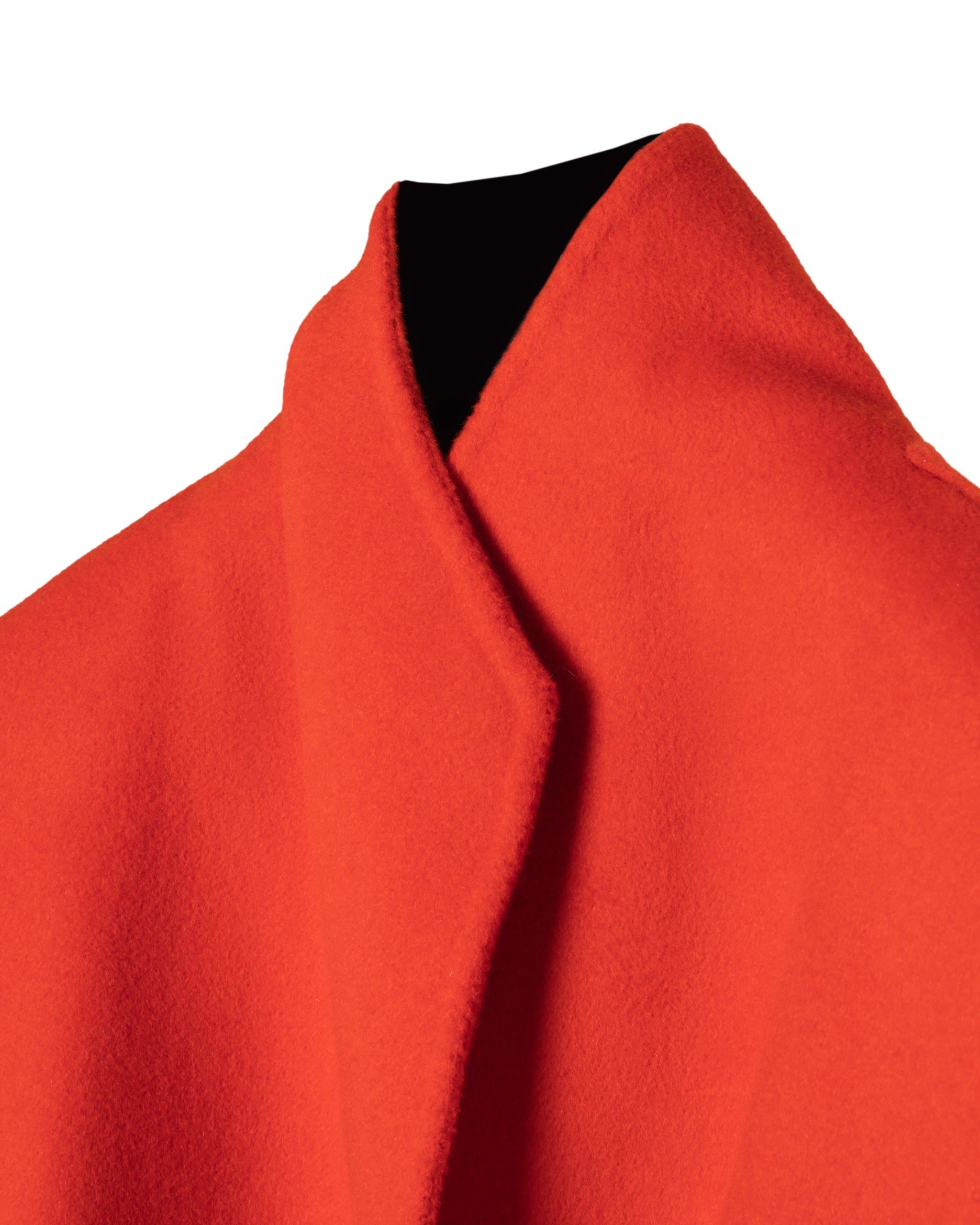 LONG BELTED UNLINED COAT