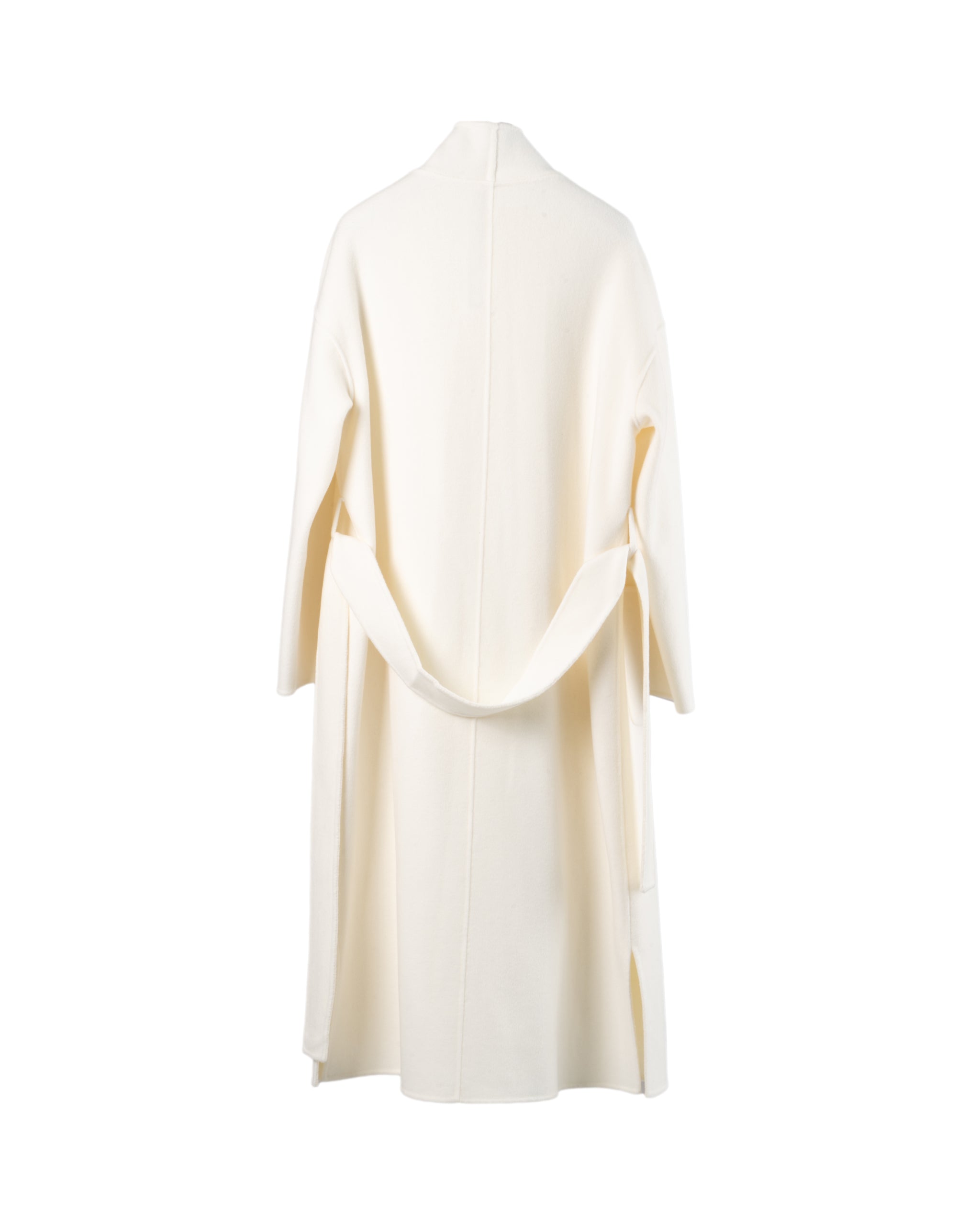 LONG BELTED UNLINED COAT