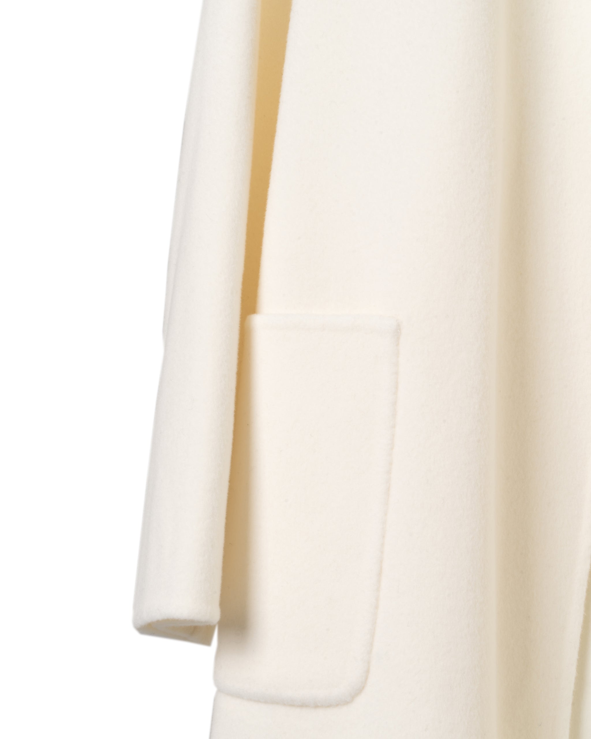 LONG BELTED UNLINED COAT