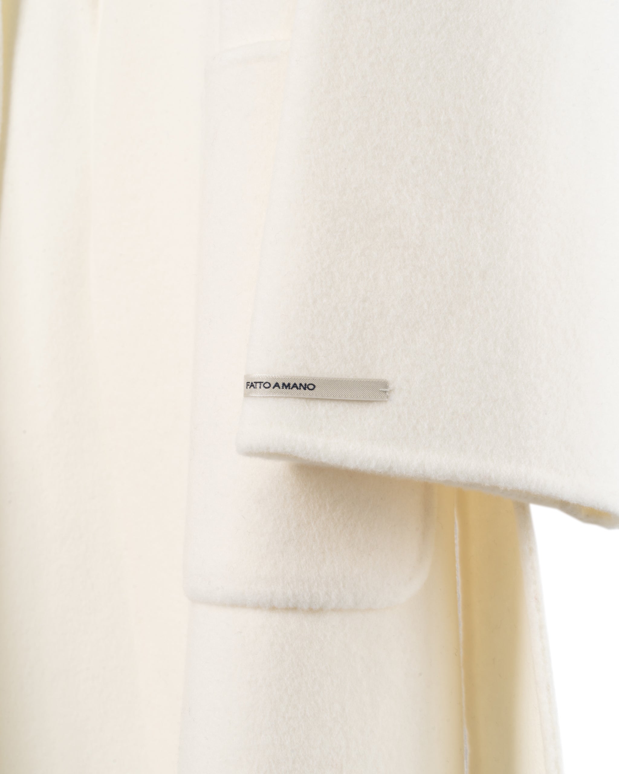 LONG BELTED UNLINED COAT