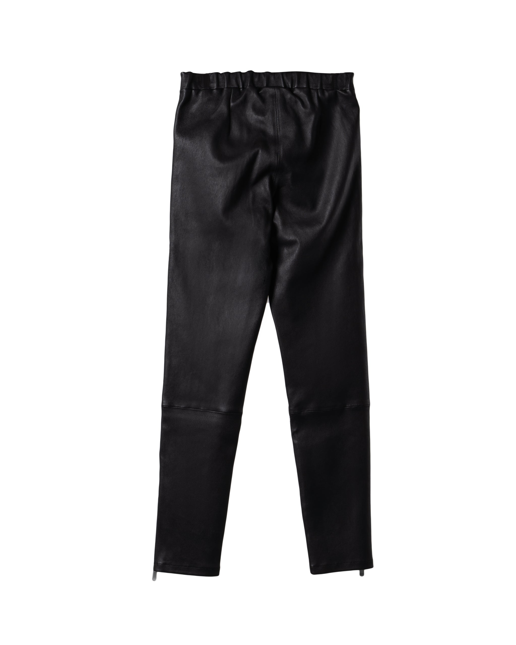 NAPPA-STRETCH LEATHER BIKER PANTS