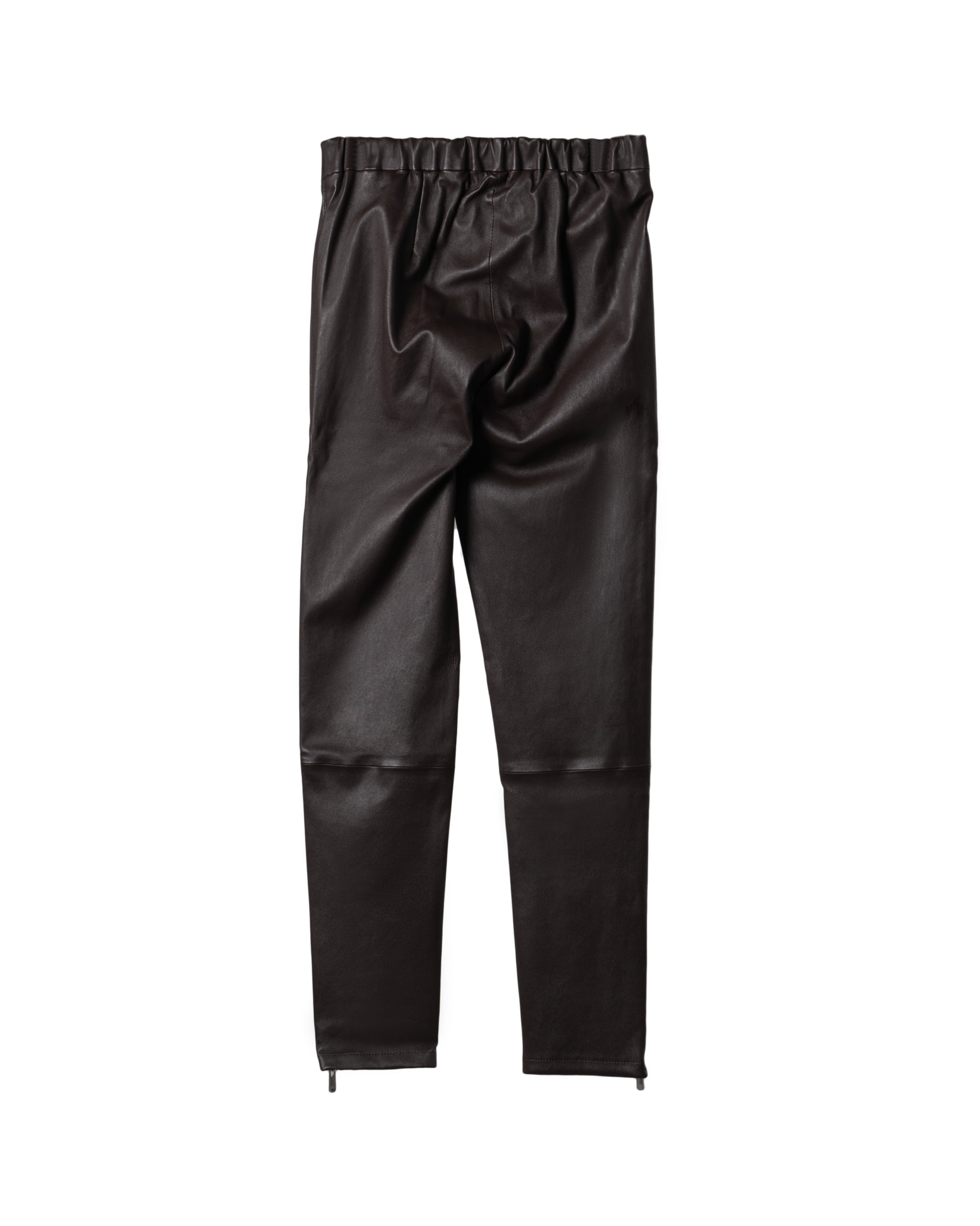 NAPPA-STRETCH LEATHER BIKER PANTS