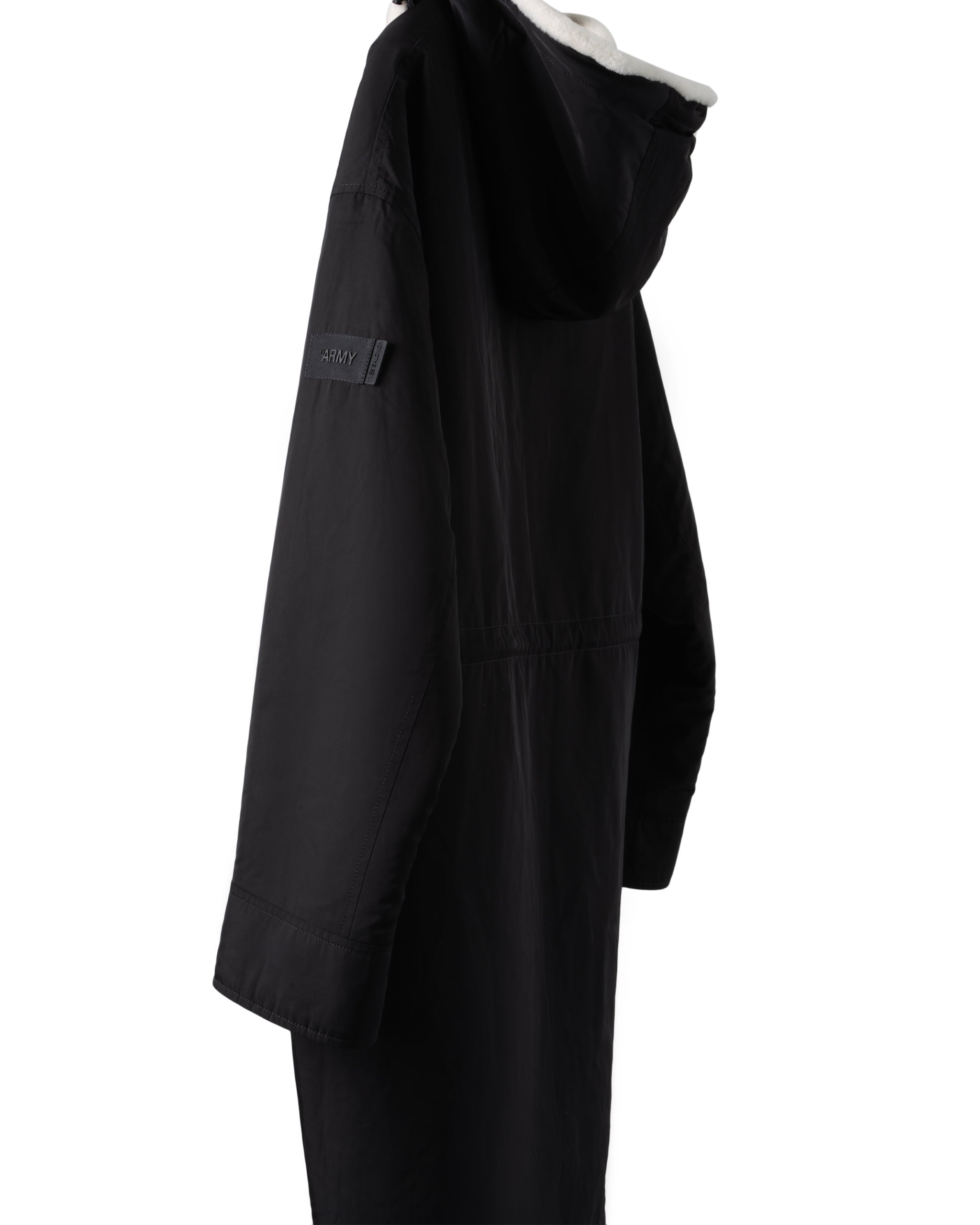 REVERSABLE-NYLON SHEARLING PARKA