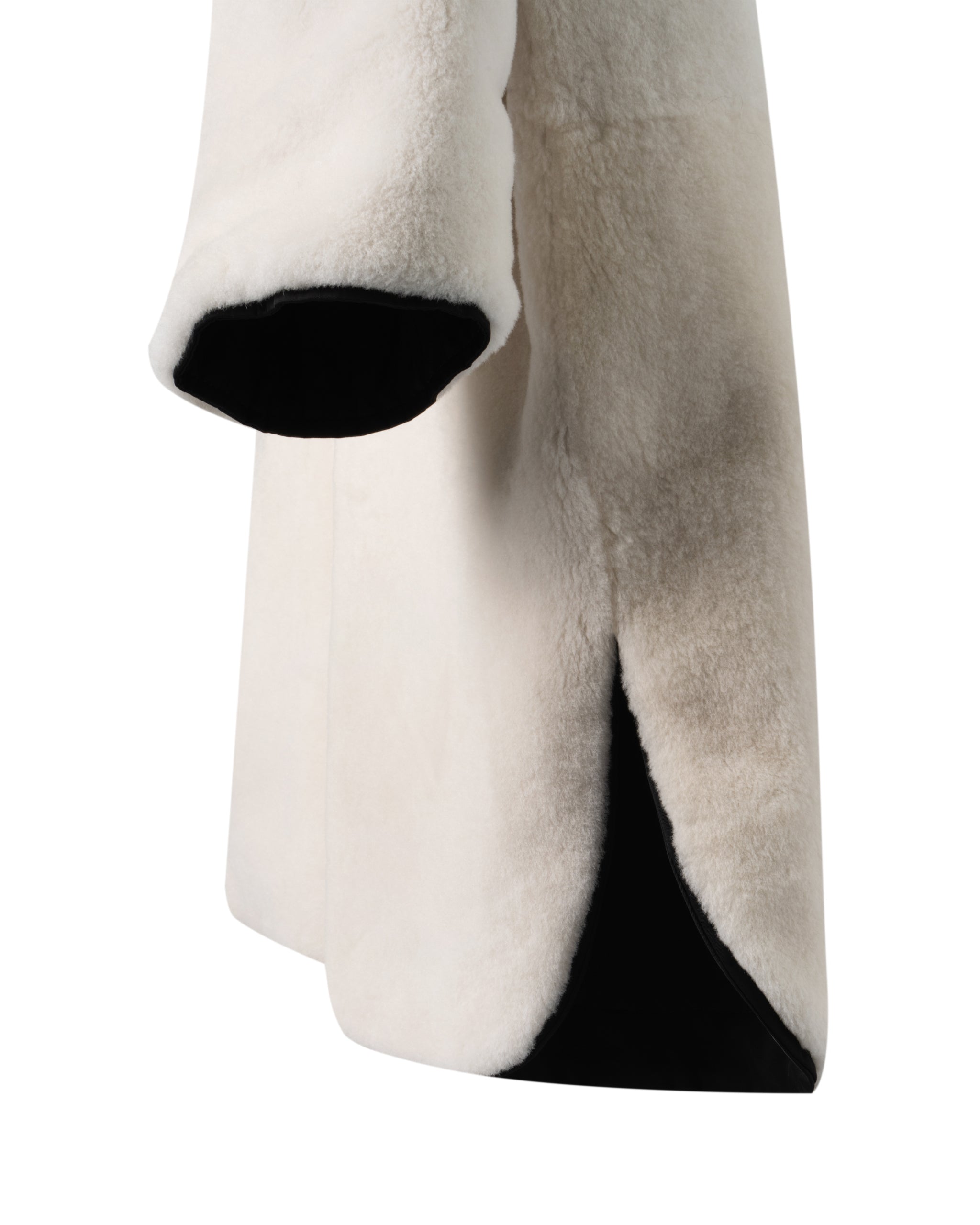REVERSABLE-NYLON SHEARLING PARKA